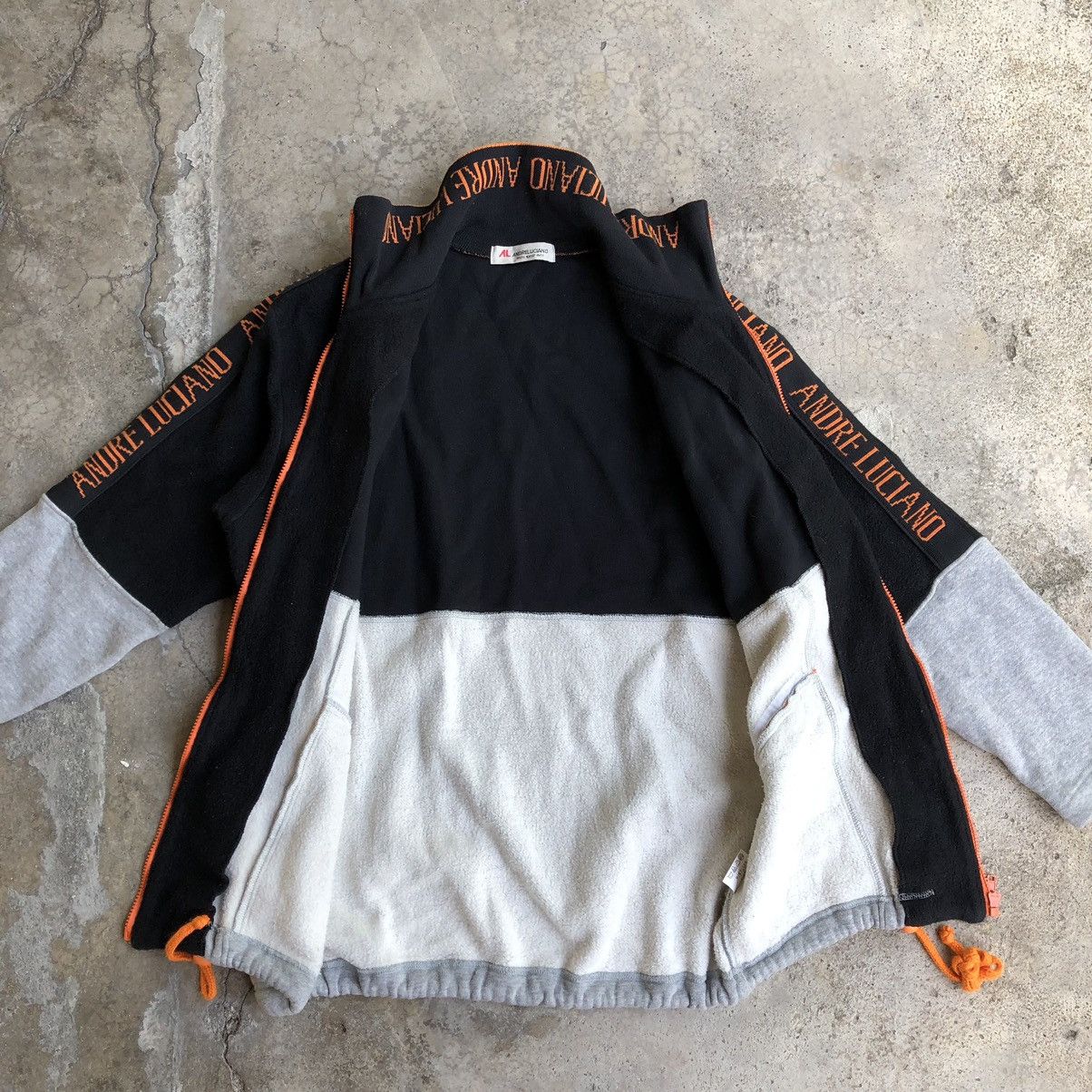 Andreluciano × Designer × Vintage 🔥Rare🔥Andre Luciano Half Fleece Winter Zipper Jacket Size US S / EU 44-46 / 1 - 11 Thumbnail