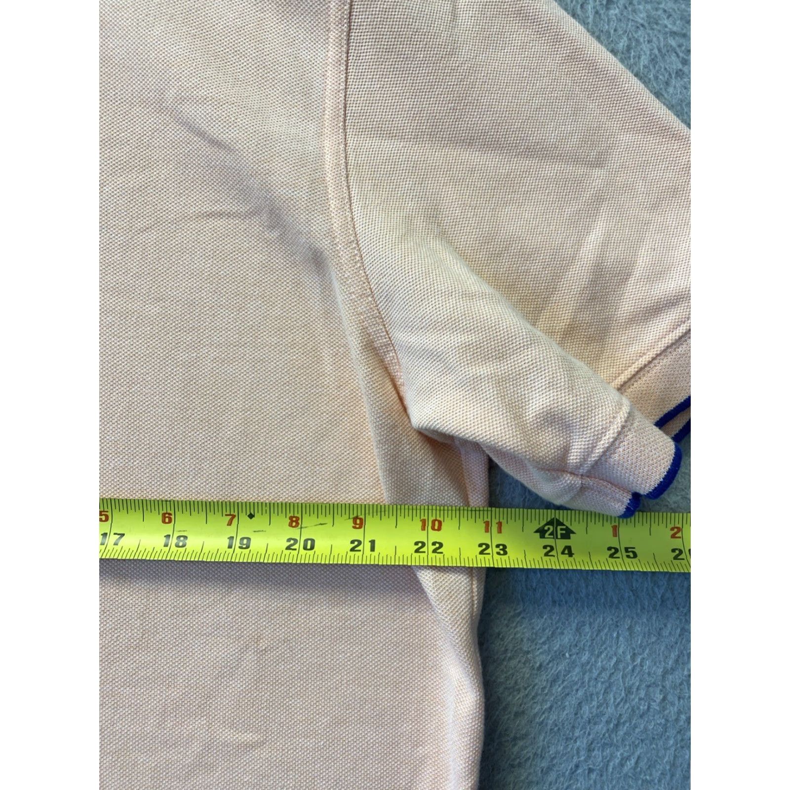 Brooks Brothers VINTAGE Brooks Brothers 1818 Men Polo Shirt XL Short Sleeve Collared 100% Cotton Light Salmon Mens Size US XL / EU 56 / 4 - 6 Thumbnail