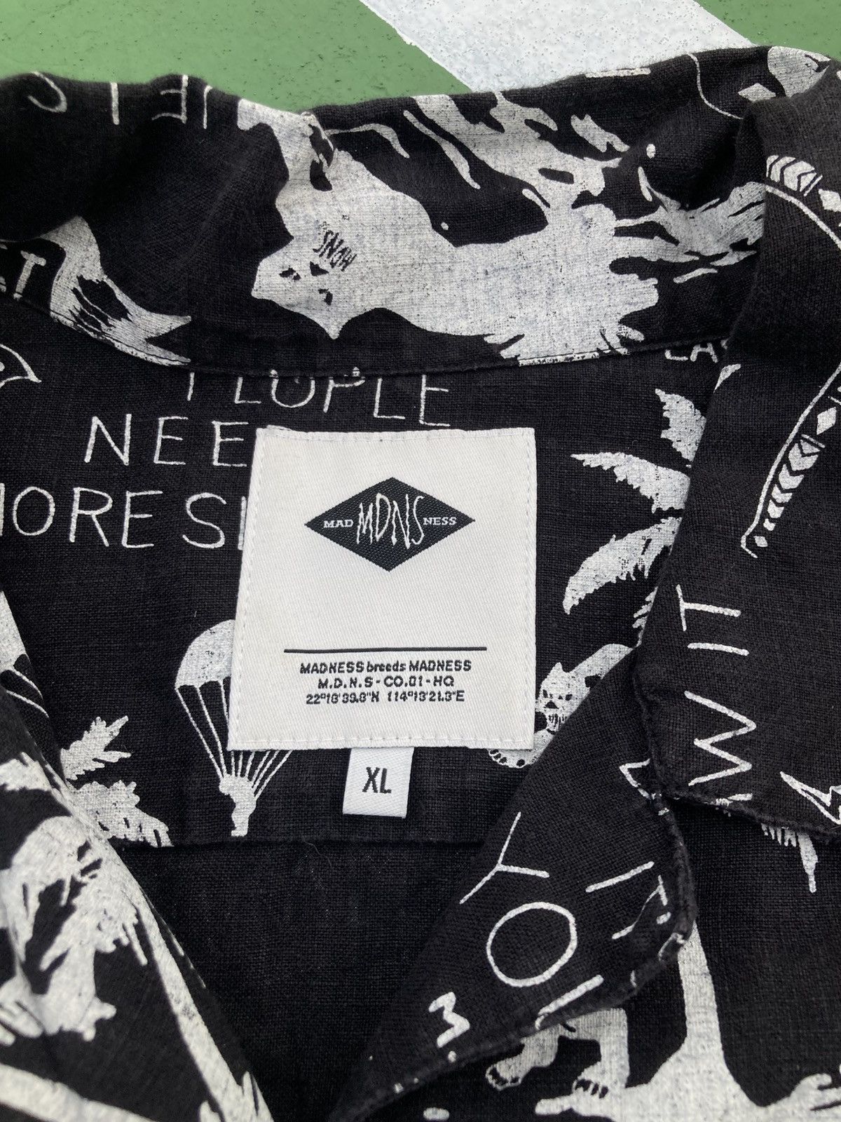 Madness Madness 18SS Collage AOP Graphic Illustration Shirt Size US XL / EU 56 / 4 - 14 Thumbnail