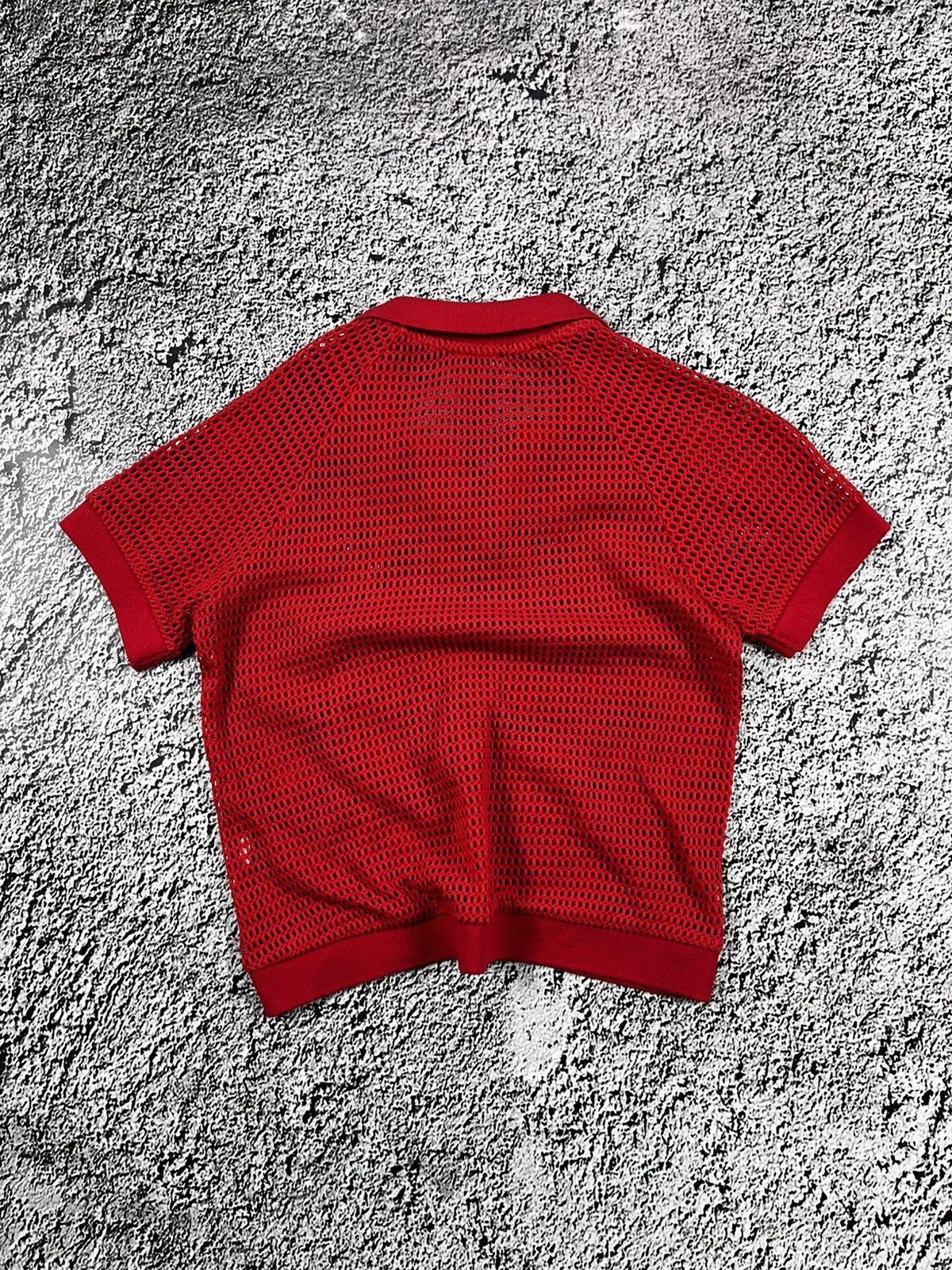 Vintage Vintage Y2K Luxury Old Money Mesh Knit Polo Aime style Size S / US 4 / IT 40 - 3 Thumbnail