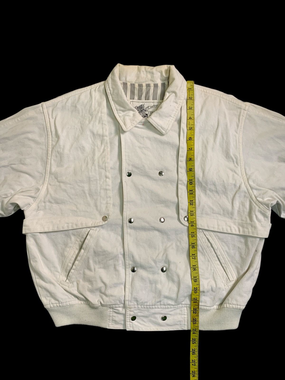 Japanese Brand Rare Design Vintage All Estero By M. Way Denim Jackets Size XL / US 12-14 / IT 48-50 - 8 Thumbnail
