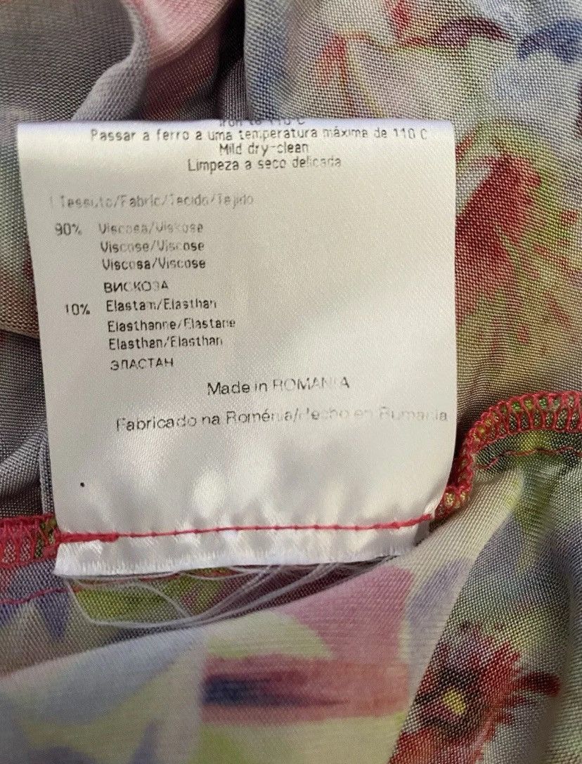Versace Jeans Couture Versace jeans couture multicoloured floral midi dress size 8 Size S / US 4 / IT 40 - 5 Thumbnail