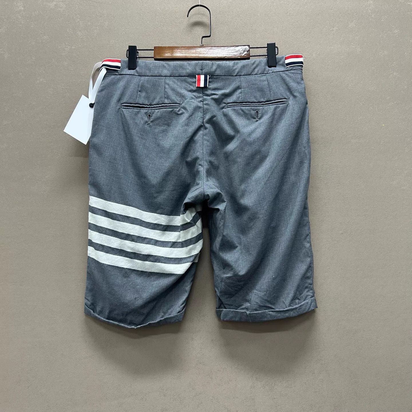 Thom Browne Thom Browne 99 New Medium Gray Wool Suit Shorts Size 1 Size US 29 - 2 Thumbnail