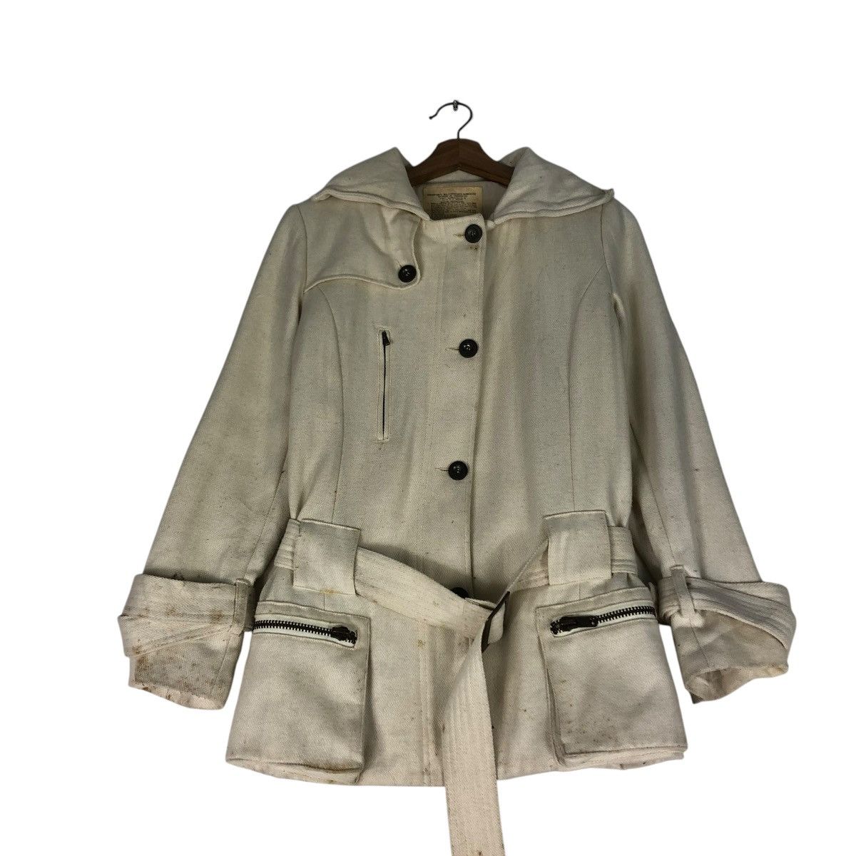 Hysteric Glamour 🔥VINTAGE BONDAGE PARACHUTE BIKER JACKET GOA SOLDIERS Size US S / EU 44-46 / 1 - 1 Thumbnail