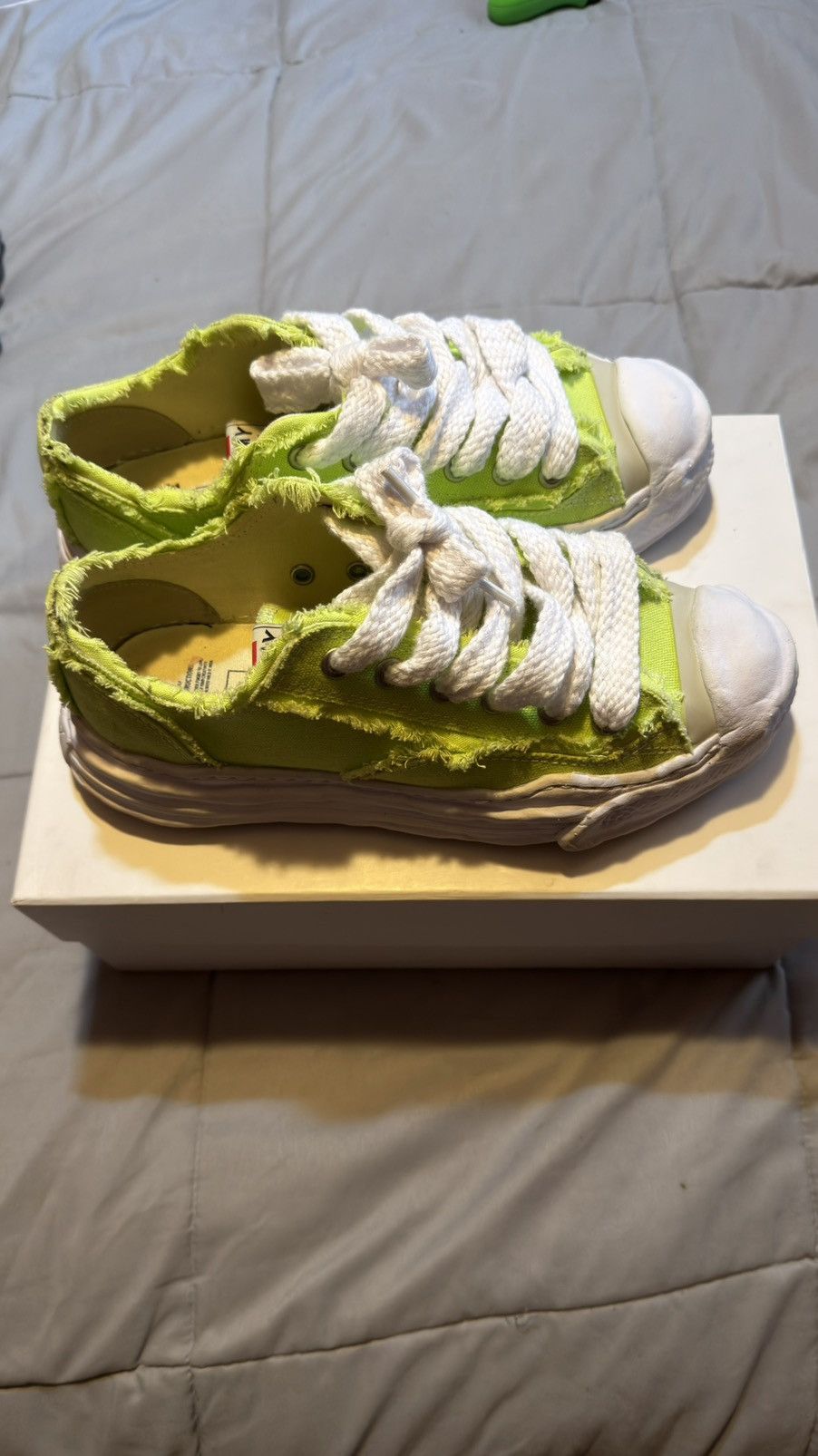 Maison MIHARA YASUHIRO MMY Neon Green Size US 9 / EU 42 - 6 Thumbnail