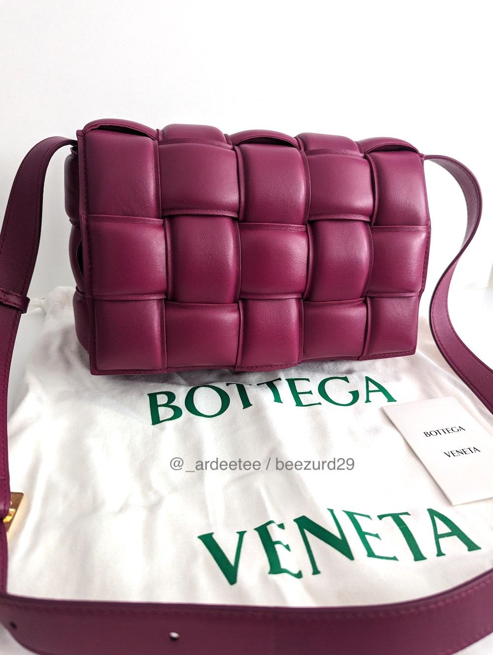 Bottega Veneta *NEW* PADDED LEATHER CASSETTE BAG CINNABAR $4,500 Size ONE SIZE - 9 Thumbnail