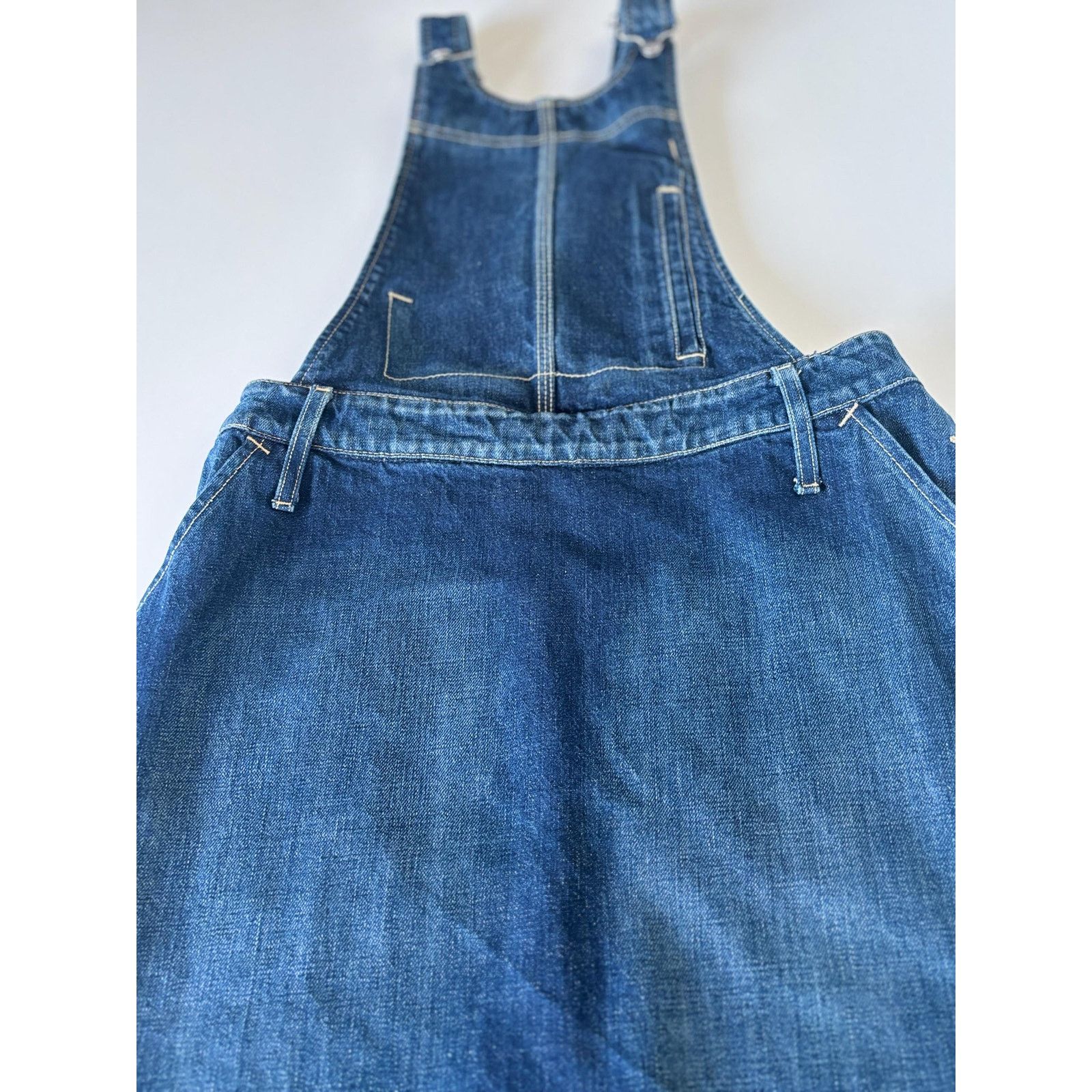 Levi's Vintage Levi’s Engineered Jeans Y2K Denim Overall Skirt SZ M Size 30" / US 8 / IT 44 - 5 Thumbnail