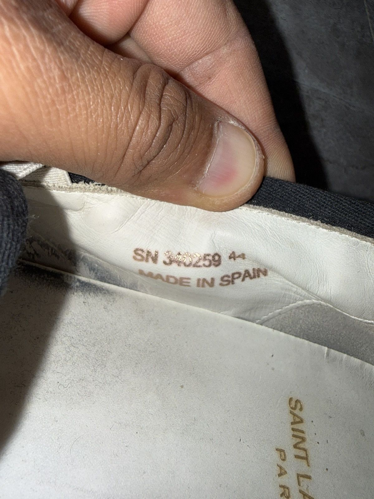 Saint Laurent Paris Saint Laurent Baby Cat Slip ons Size US 11 / EU 44 - 7 Thumbnail