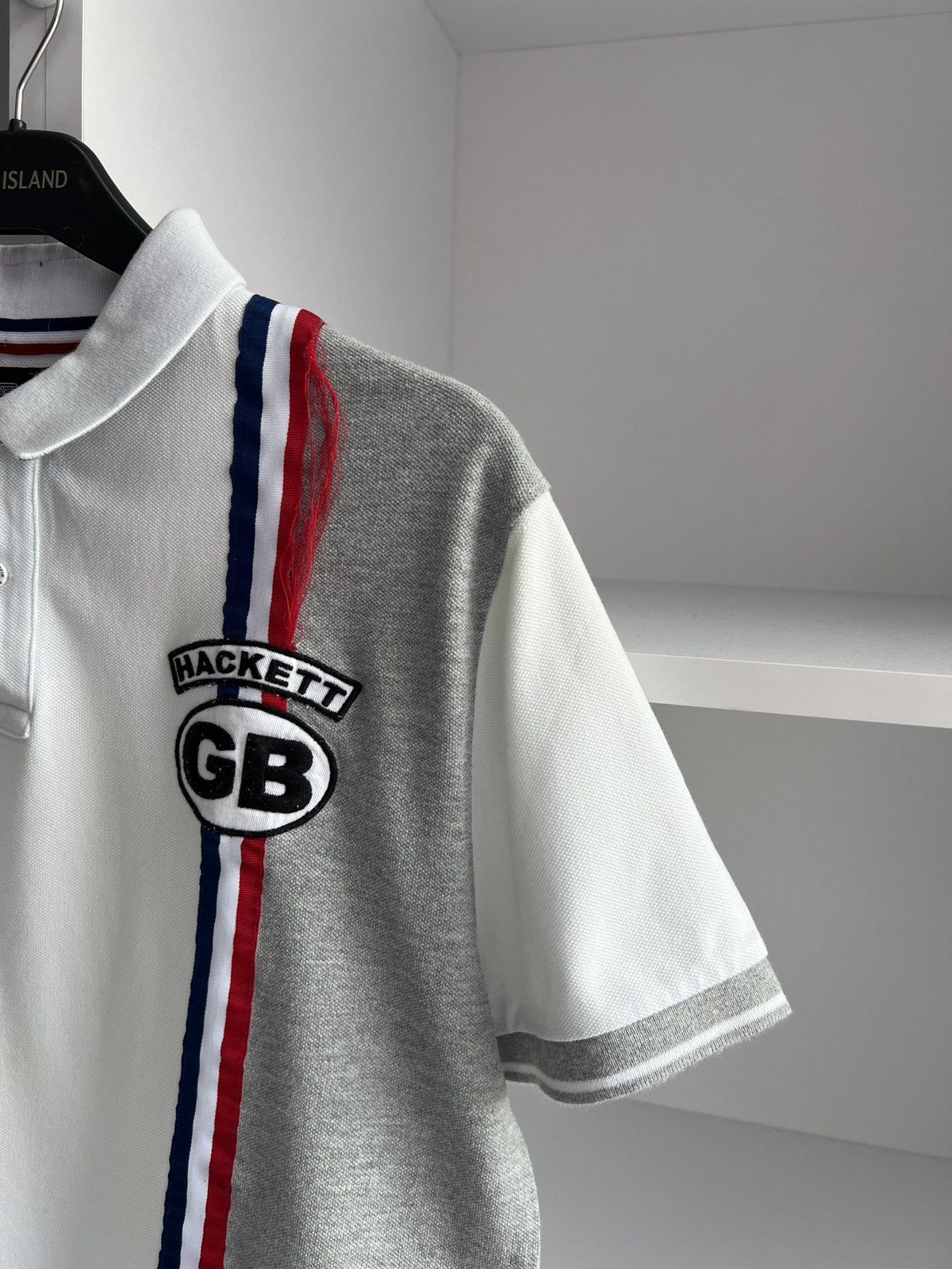 Hackett × Vintage Vintage Aston Martin Racing Polo T-Shirt Size US L / EU 52-54 / 3 - 5 Thumbnail