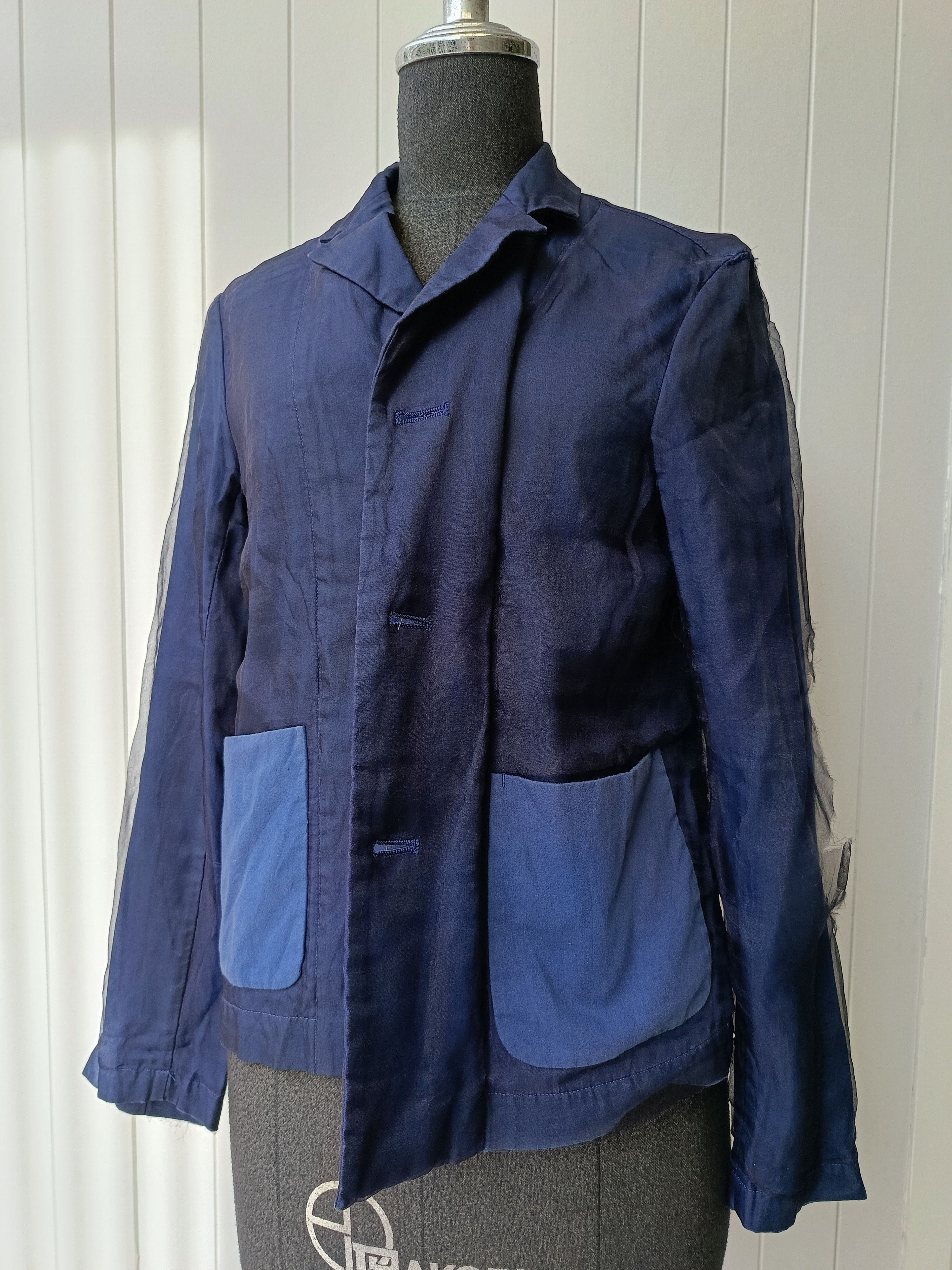 Comme des Garcons × Tricot Comme des Garcons Comme des garcons Tricot Japan AD1999 90s blazer coat jacket Size S / US 4 / IT 40 - 5 Thumbnail