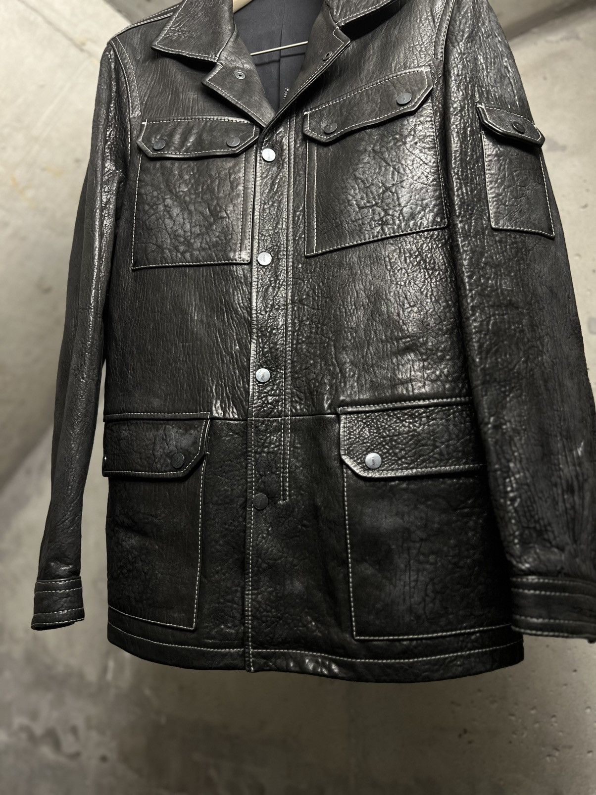 John Varvatos Vintage Horse Culatta leather Car coat Size US M / EU 48-50 / 2 - 3 Thumbnail