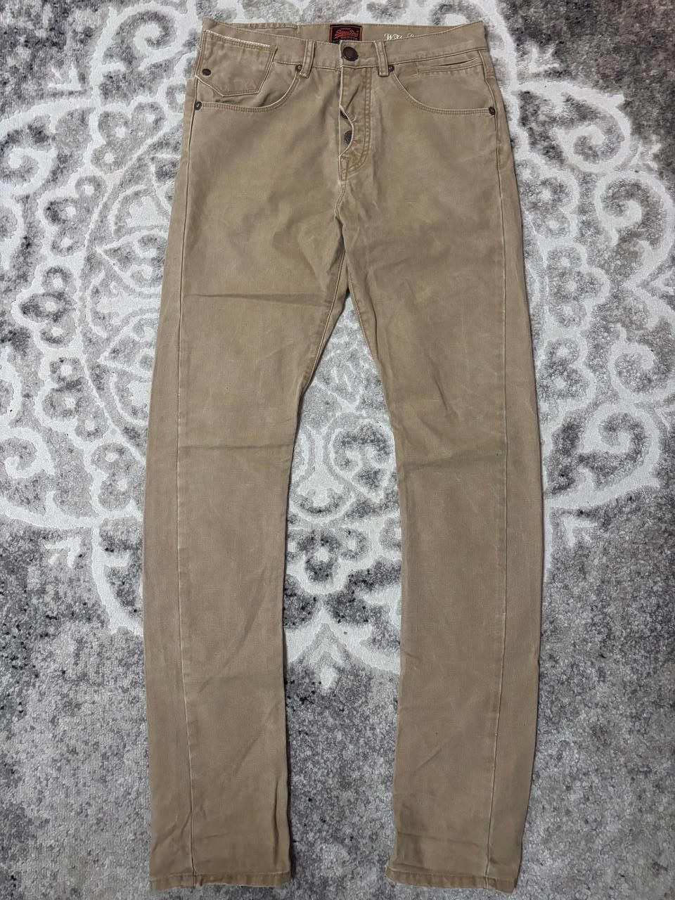 Superdry Superdry Vintage Chinos Straight Fit | 100% Cotton Size US 31 - 6 Thumbnail