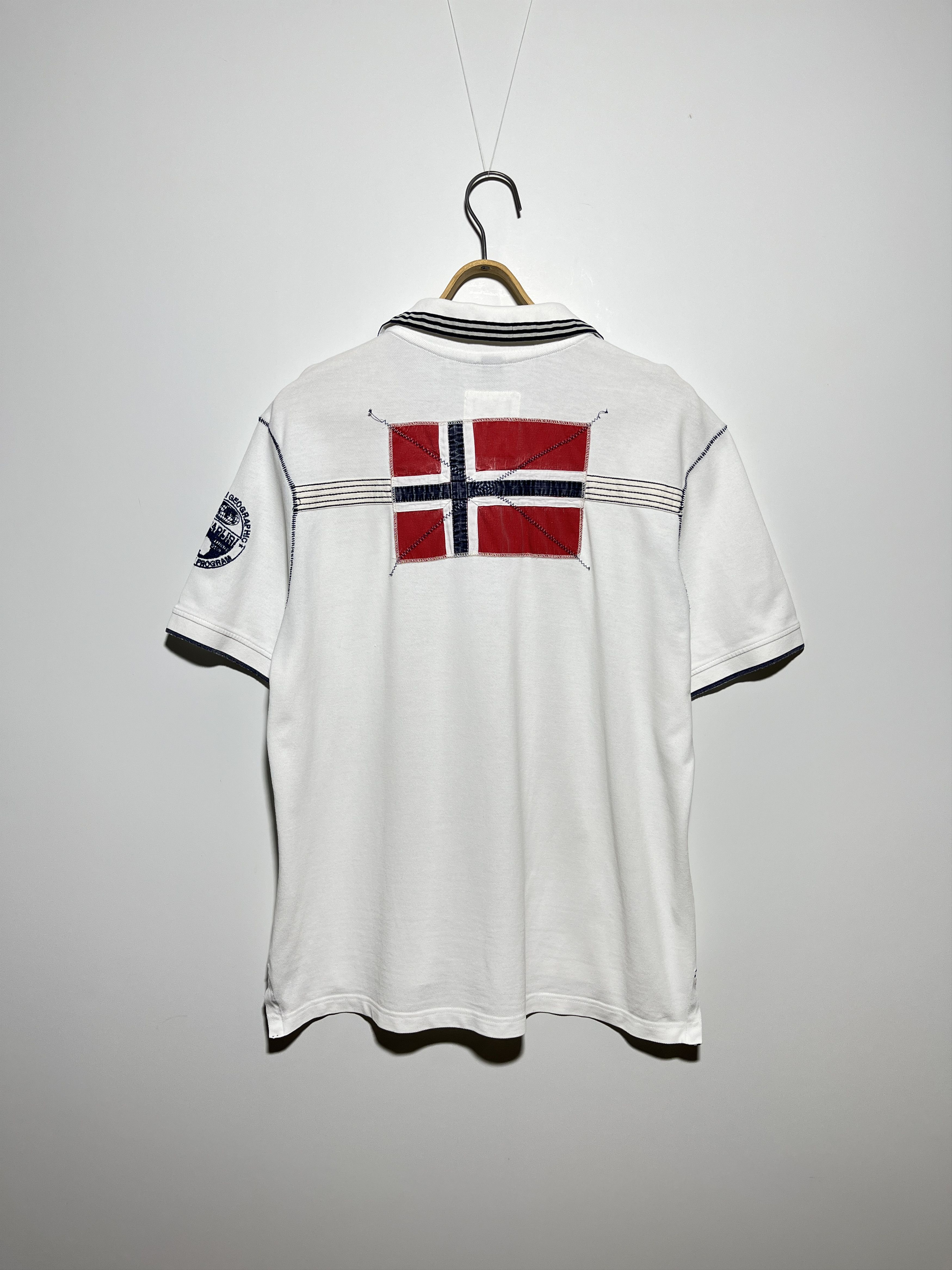 Napapijri Napapijri Research Program Big Flag Polo Shirt Size XL Size US XL / EU 56 / 4 - 1 Thumbnail