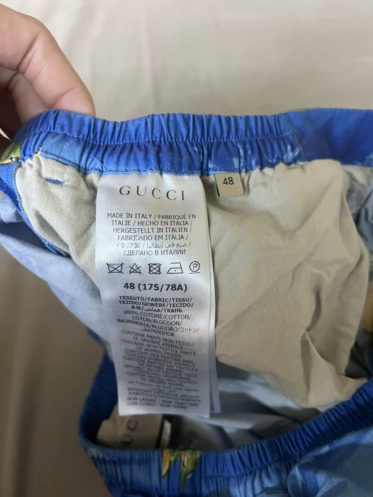 Gucci Gucci palm tree shorts Size US 32 / EU 48 - 4 Thumbnail