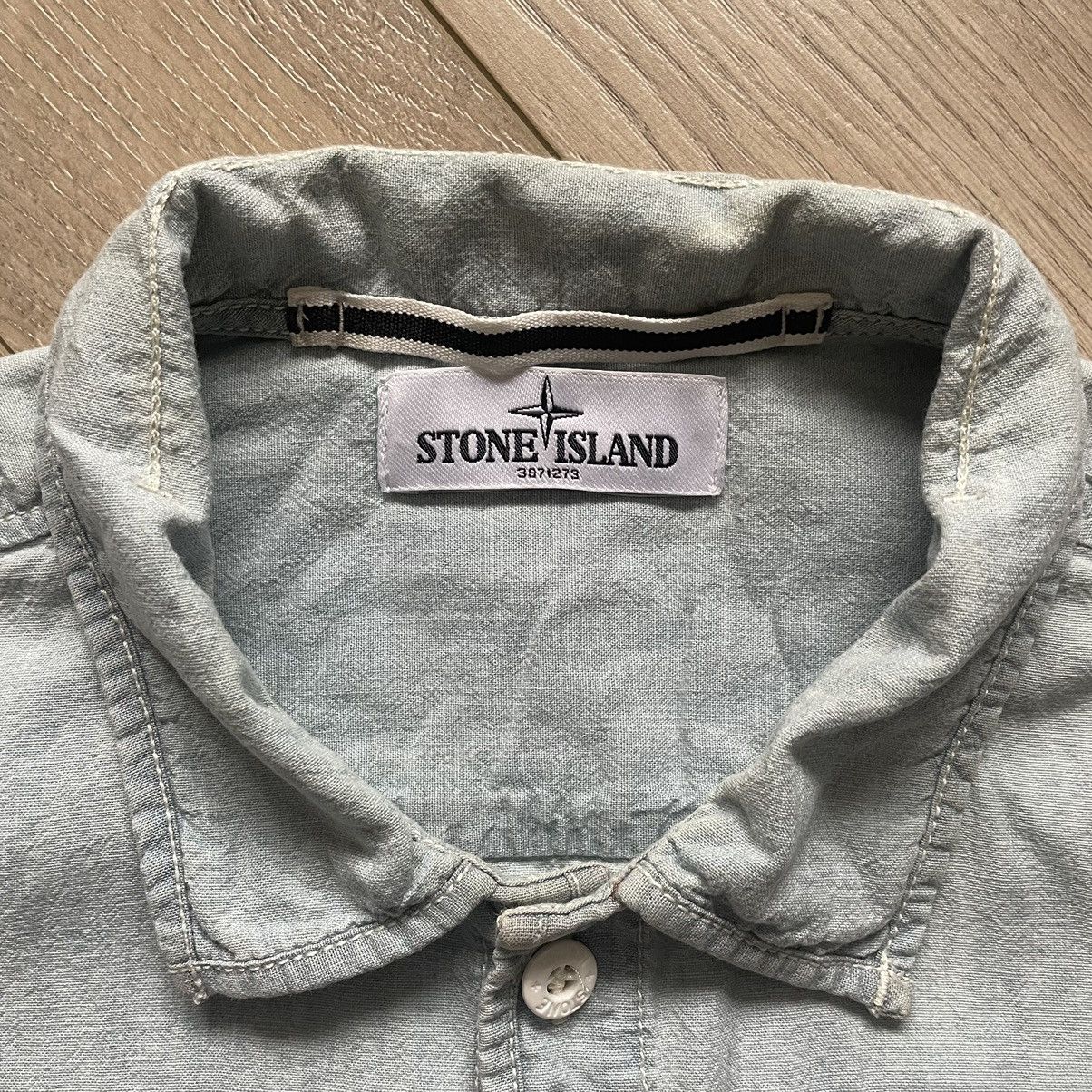 Stone Island Stone Island Spring Summer 2013 Short Sleeve Shirt Size US L / EU 52-54 / 3 - 6 Thumbnail