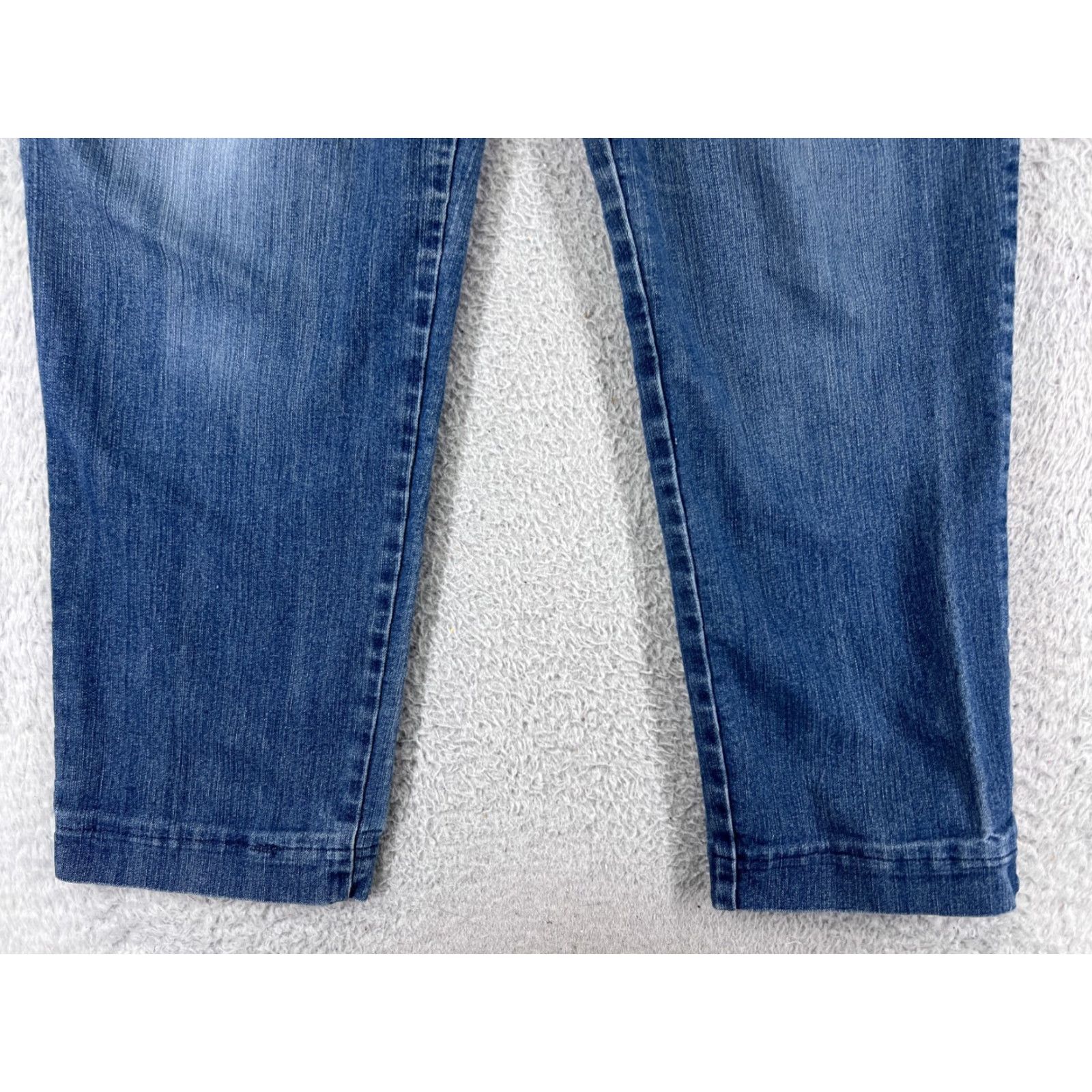 Gloria Vanderbilt Gloria Vanderbilt Amanda High-Rise Skinny Jeans Womens 14 Blue Denim Classic 90s Country Girls Size 36" / US 14 / IT 50 - 2 Thumbnail