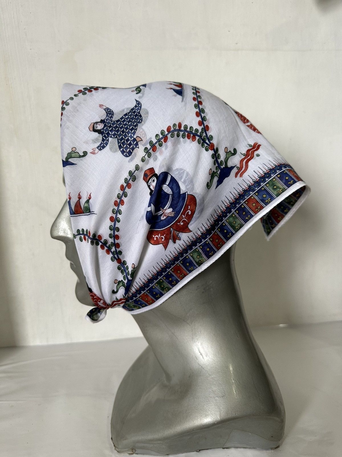 Japanese Brand × Vintage Japanese Art Handkerchief/ Neckerchief/ Bandana Size ONE SIZE - 12 Thumbnail