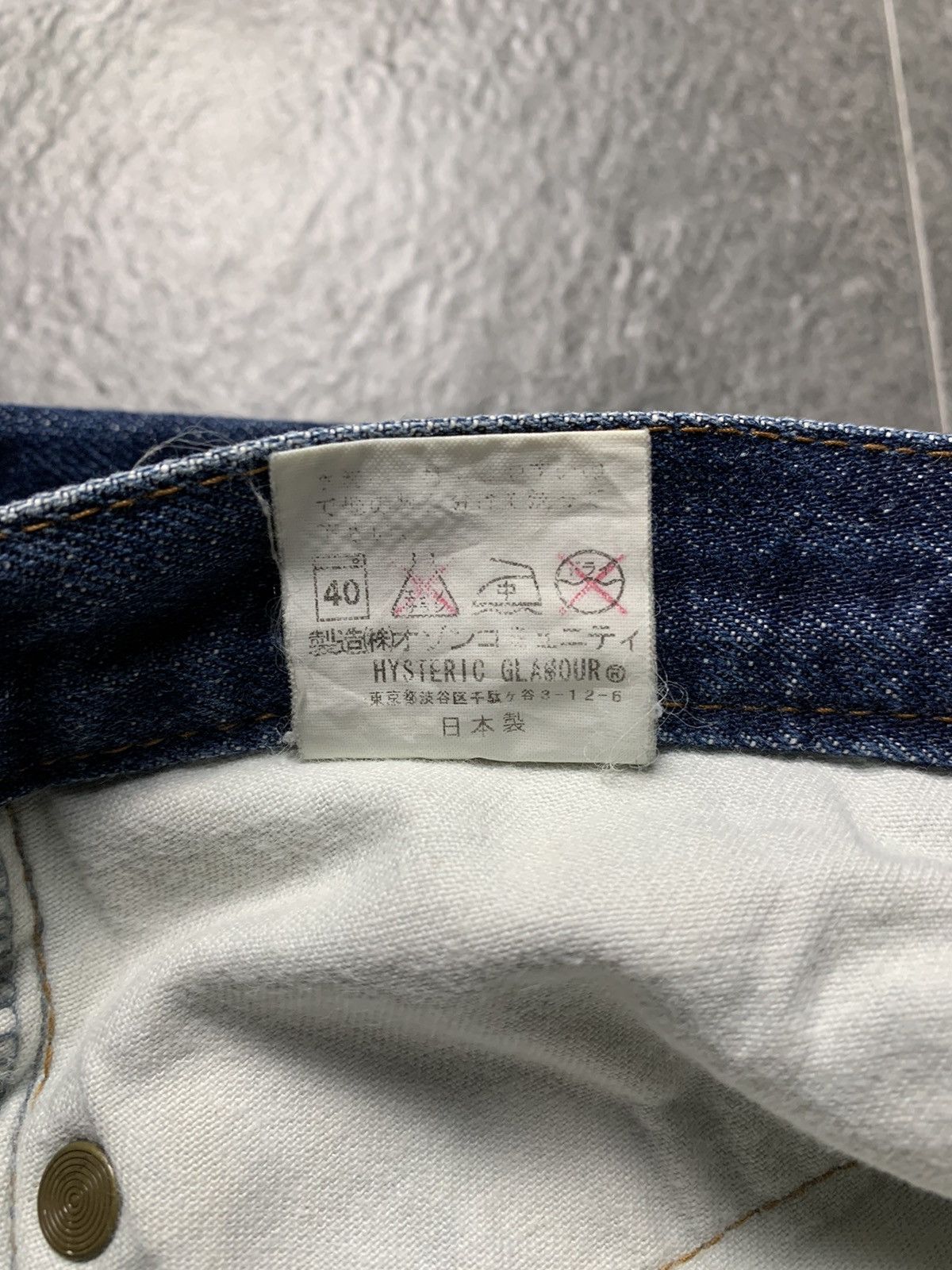 Hysteric Glamour 2000s Hysteric Glamour Evil Jeans Size US 27 - 13 Thumbnail