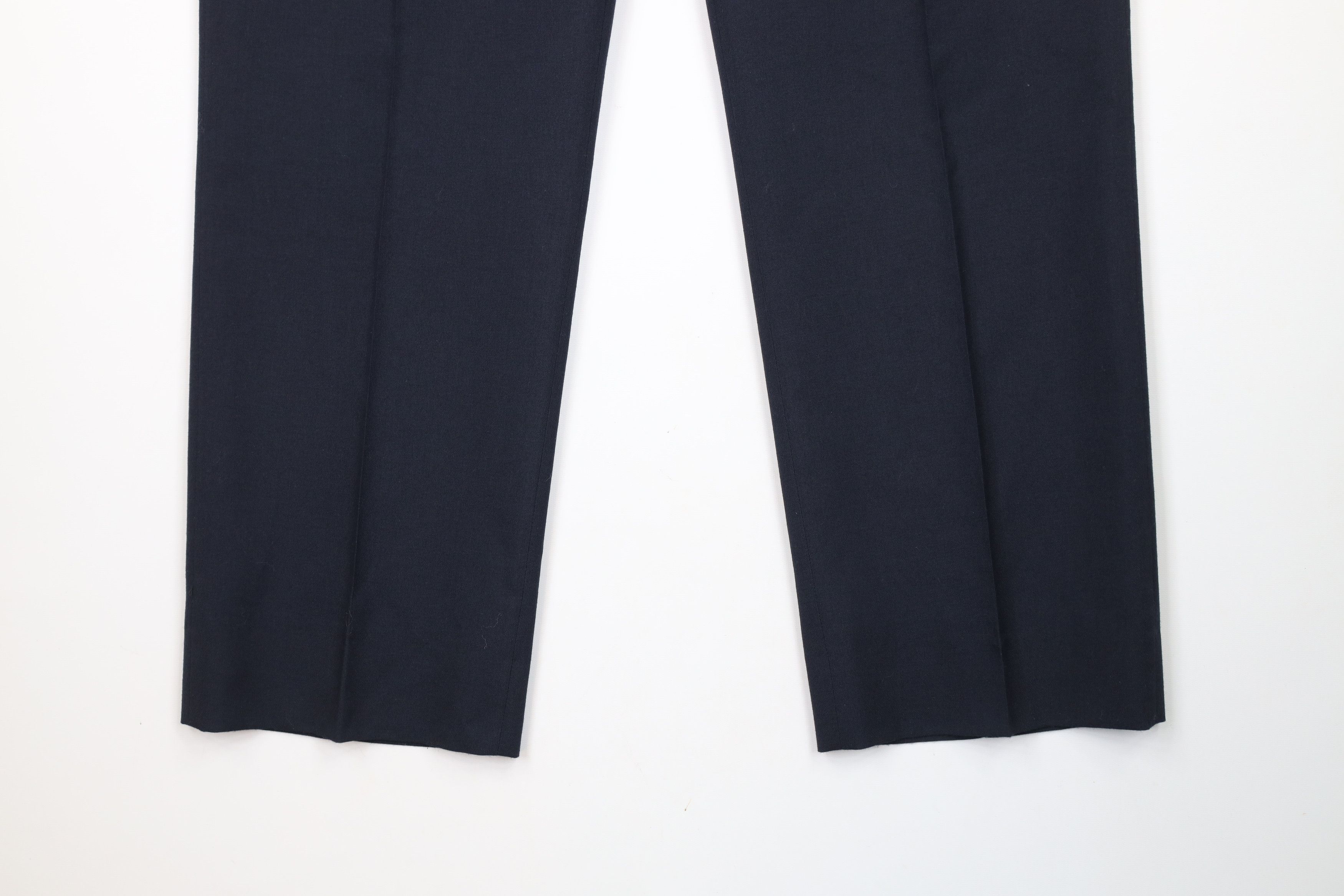 Vintage Vintage 90s Streetwear Wide Leg Chino Pants Navy Blue USA Size US 38 / EU 54 - 4 Thumbnail