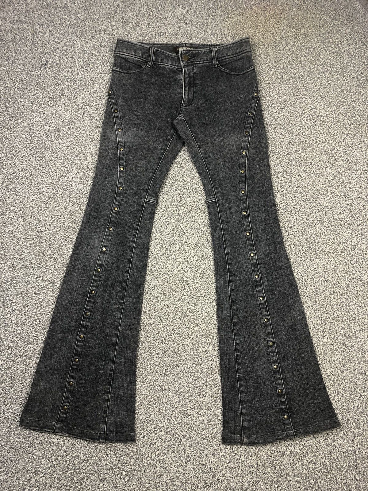 Tornado Mart Vintage Japanese Brands Tornado Mart Flare Jeans Size 28" / US 6 / IT 42 - 1 Thumbnail