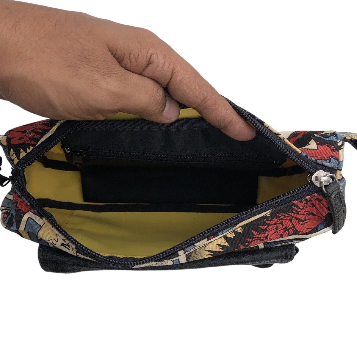 Jean Paul Gaultier Vintage Jean Paul Gaultier JPG x Comic Printed Pouch Bag Size ONE SIZE - 15 Thumbnail