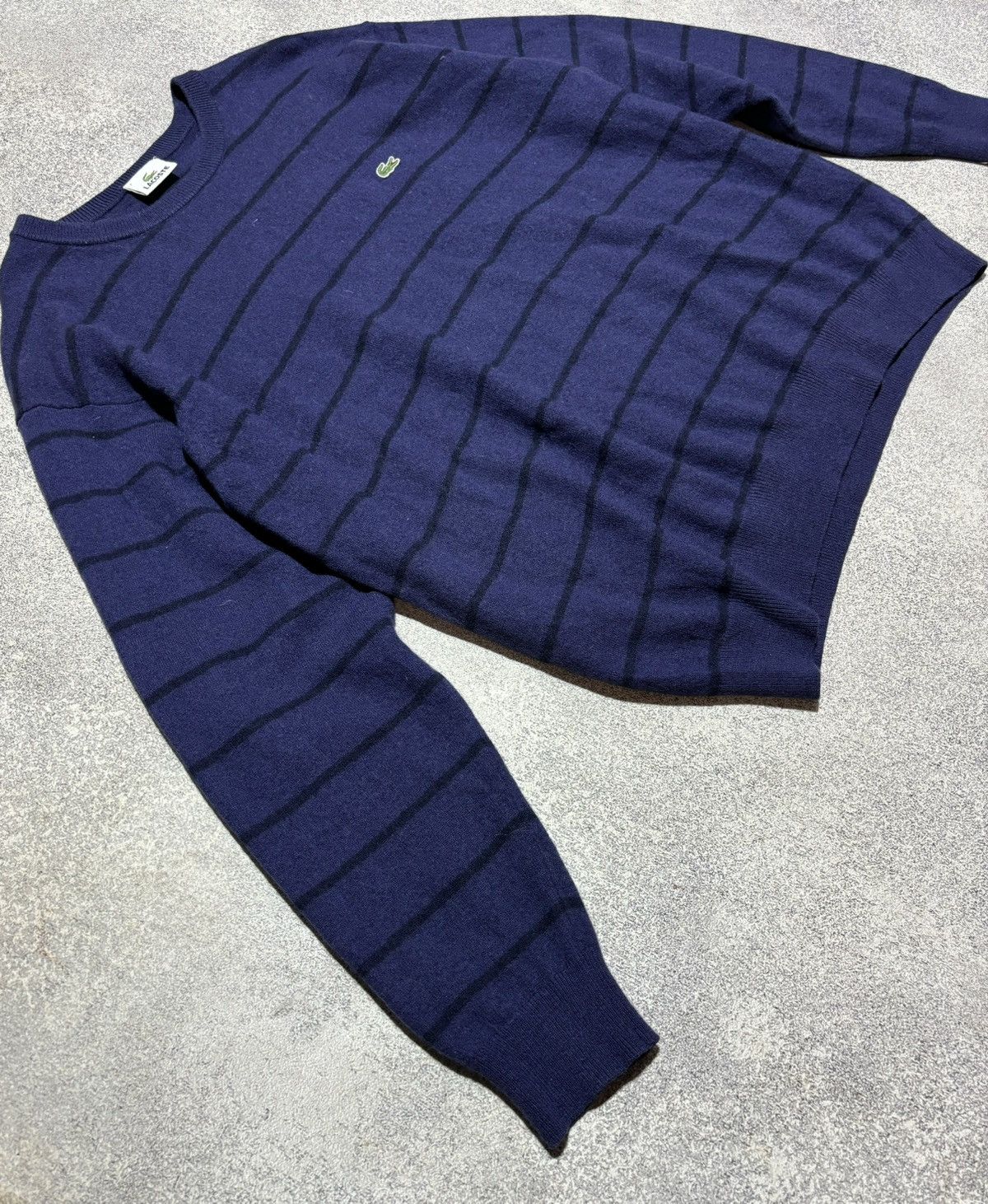 Lacoste Lacoste Vintage Knitted Wool Sweater Japan Y2K Size US L / EU 52-54 / 3 - 3 Thumbnail