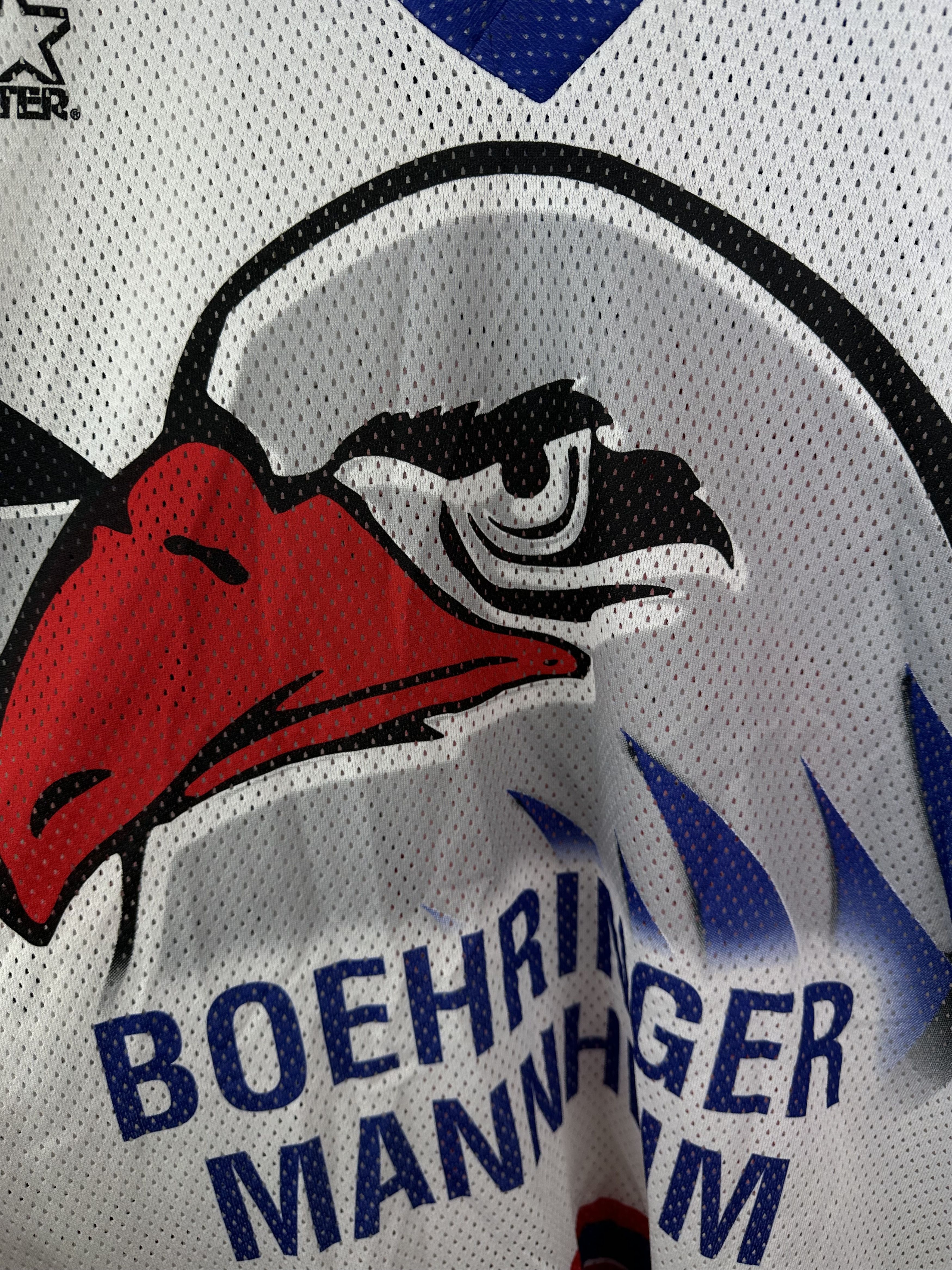 Starter Vintage Starter 90's Hudson #21Adler Mannheim Hockey Jersey Size US XXL / EU 58 / 5 - 5 Thumbnail