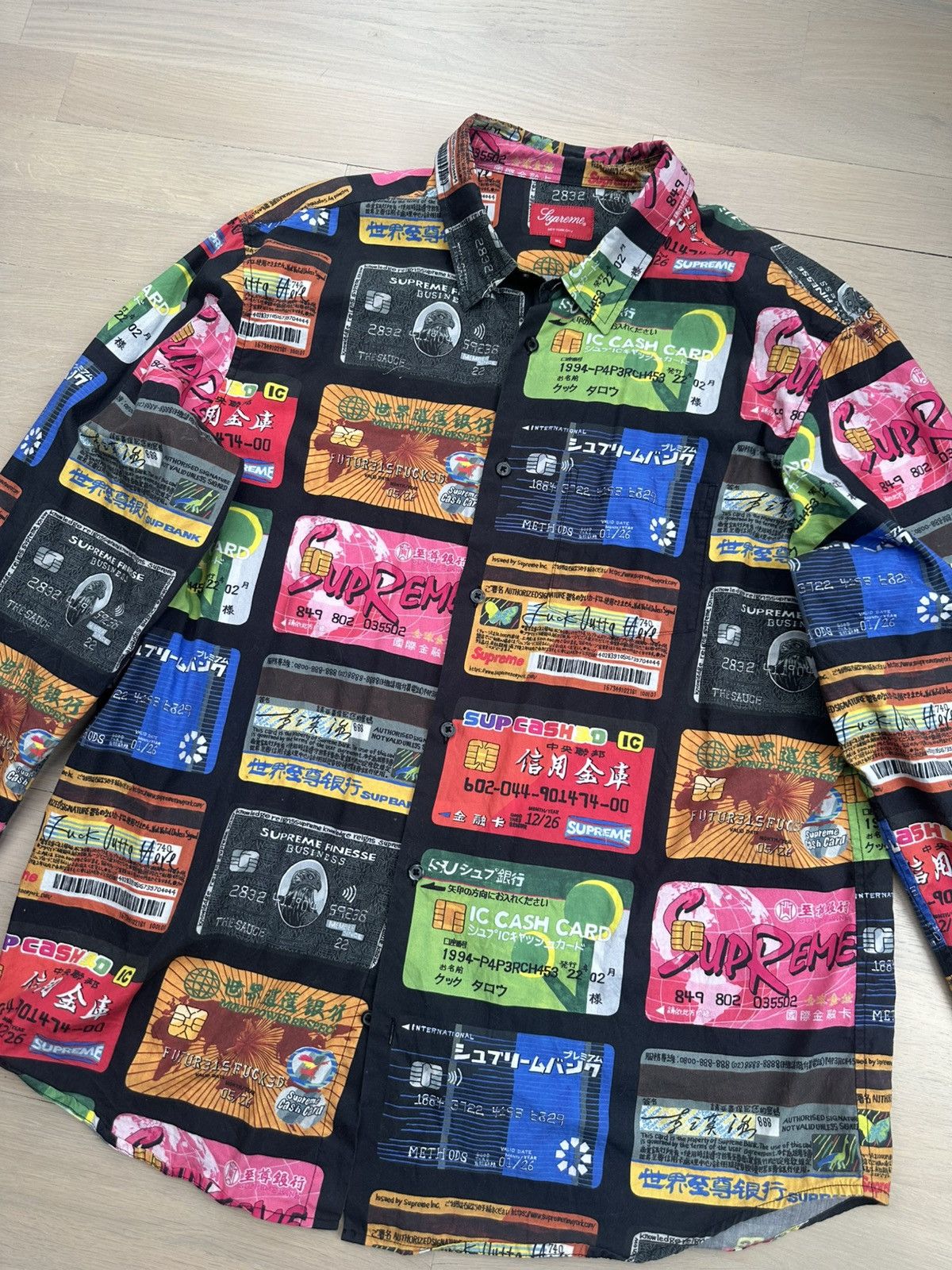 Supreme Supreme creditcard shirt Size US XL / EU 56 / 4 - 2 Thumbnail