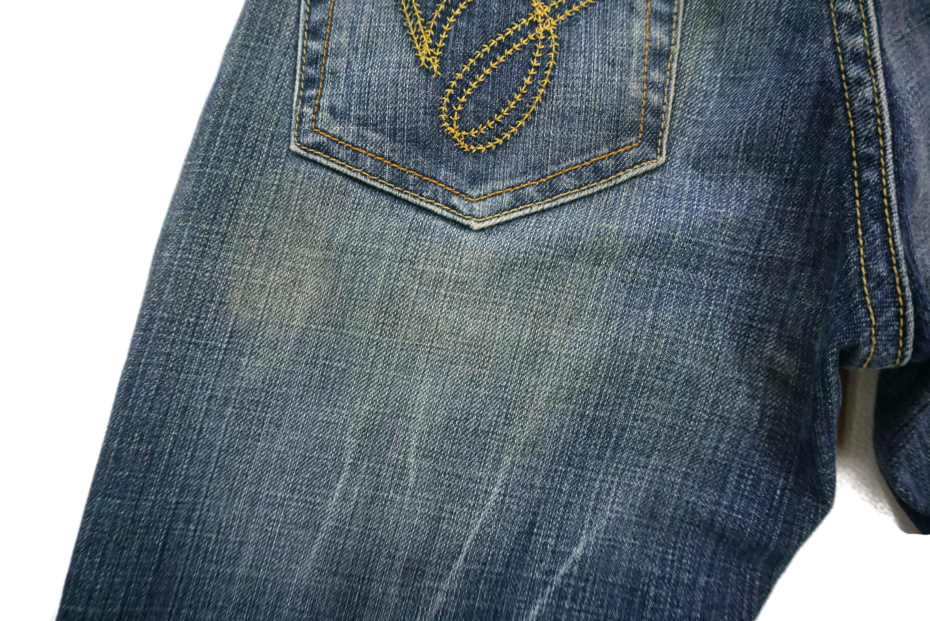 Bebe Vintage Bebe Jeans Made in USA Bootcut Low Rise Denim Size 26" / US 2 / IT 38 - 9 Thumbnail