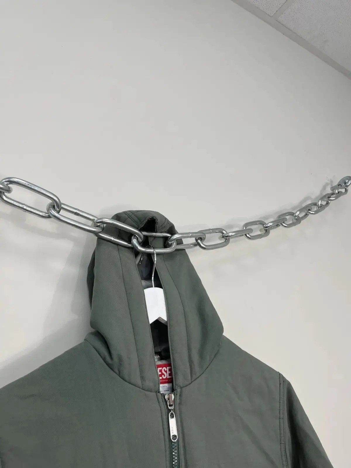 Diesel × Vintage Vintage Diesel Women's Y2K Hype Avant Garde Japanese Jacket Size L / US 10 / IT 46 - 3 Thumbnail