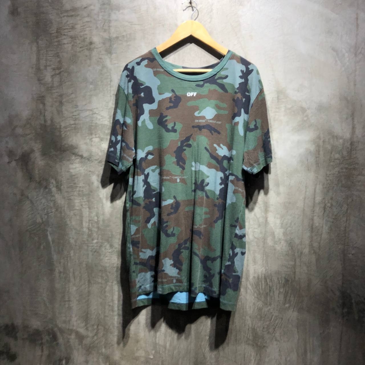 Off-White Off-White Camouflage Arrows Tee Size US L / EU 52-54 / 3 - 2 Thumbnail