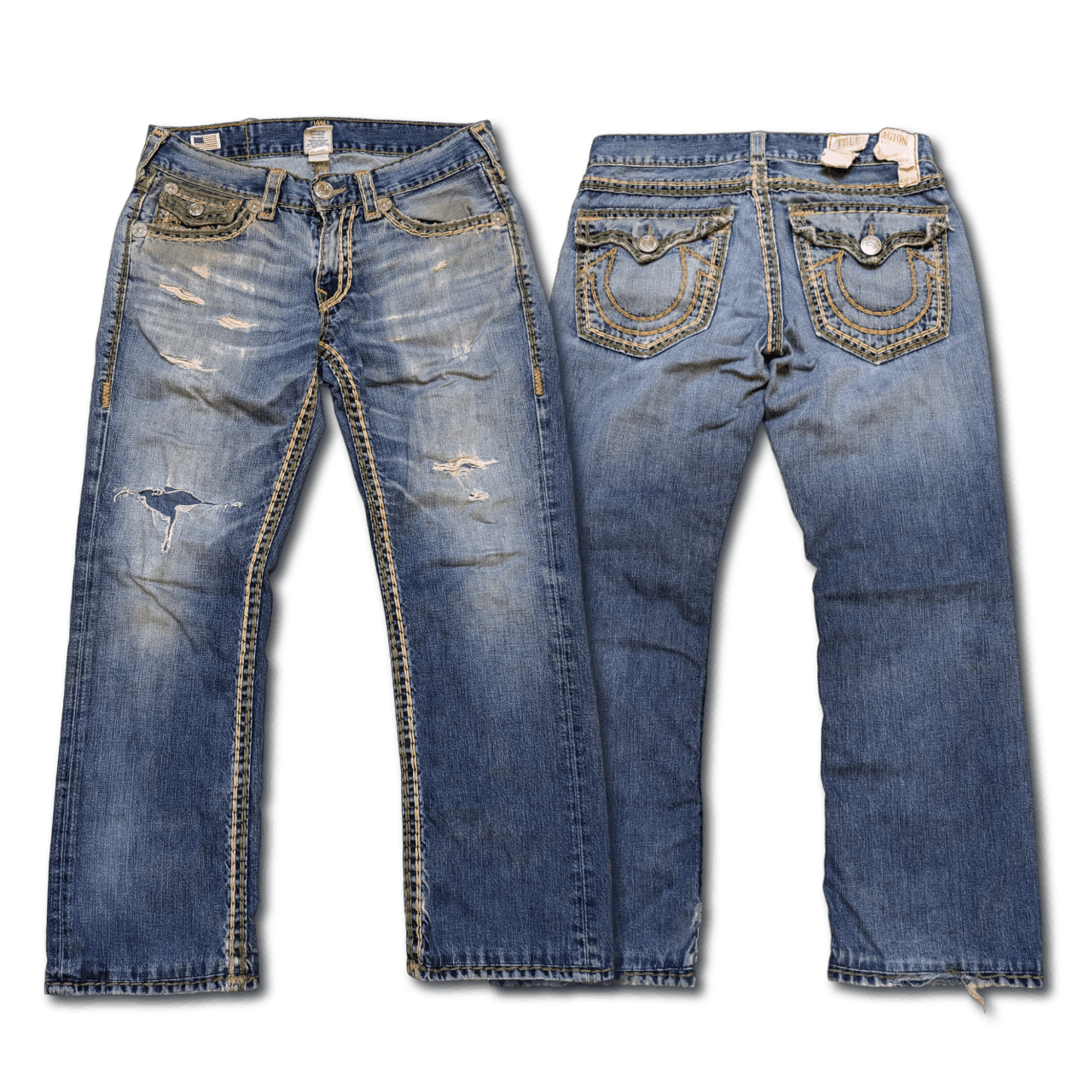 Streetwear × True Religion × Vintage Vintage Y2k True
