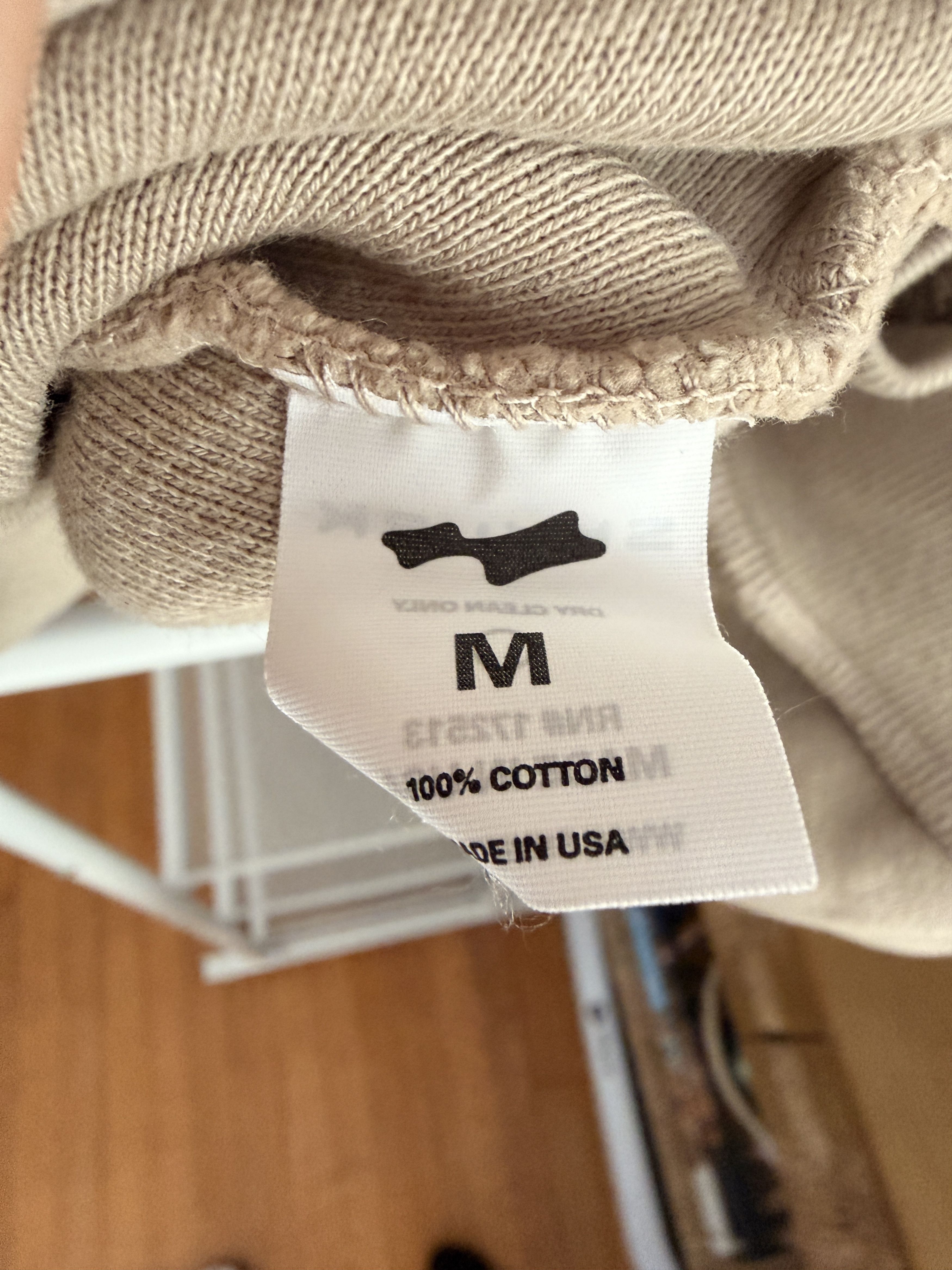 SKYLRK SKYLRK Reverse Hoodie Almond - M Size US M / EU 48-50 / 2 - 7 Thumbnail