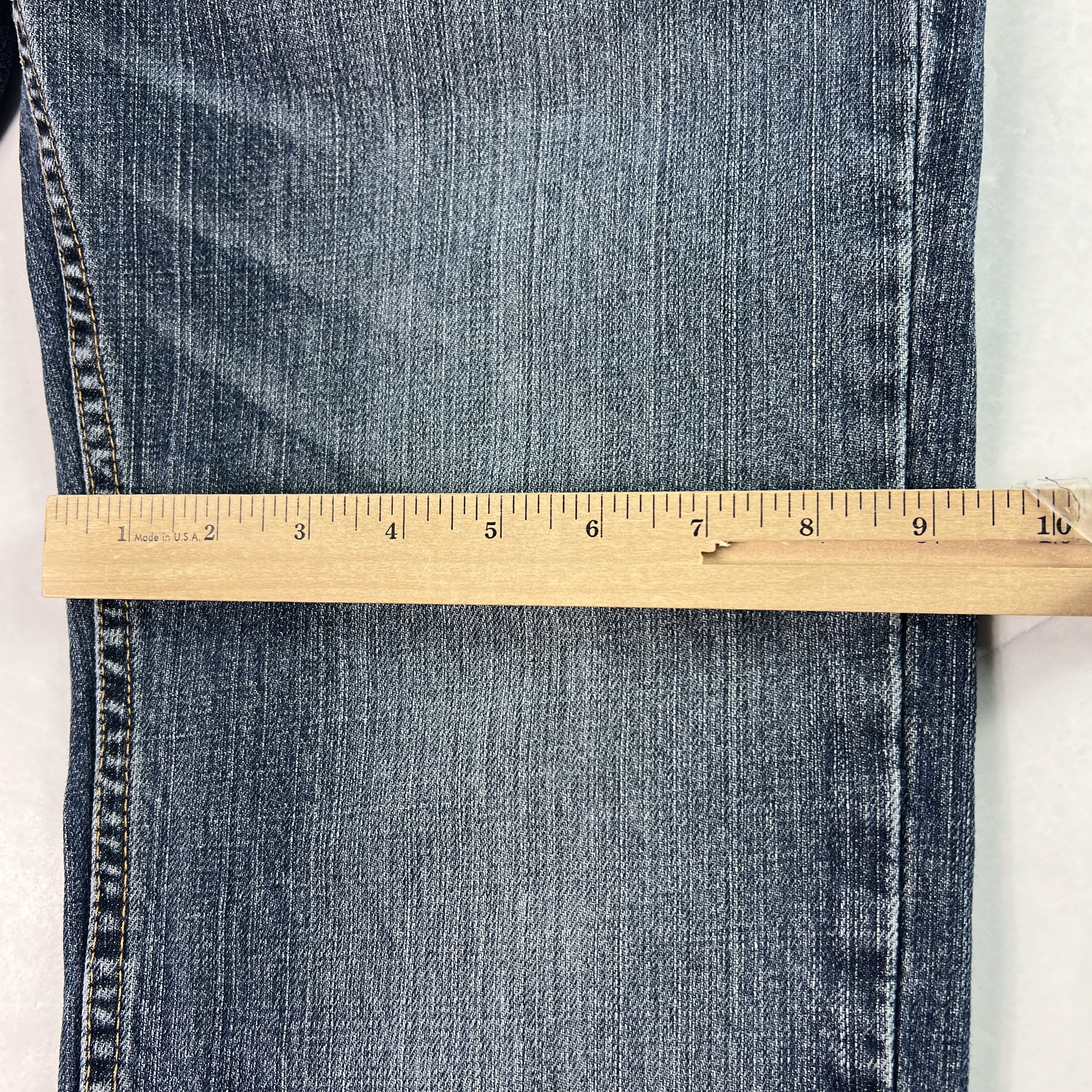 Levi's Levi's Jeans 559 Relaxed Fit Straight Leg Blue Faded Denim Size US 34 / EU 50 - 17 Thumbnail