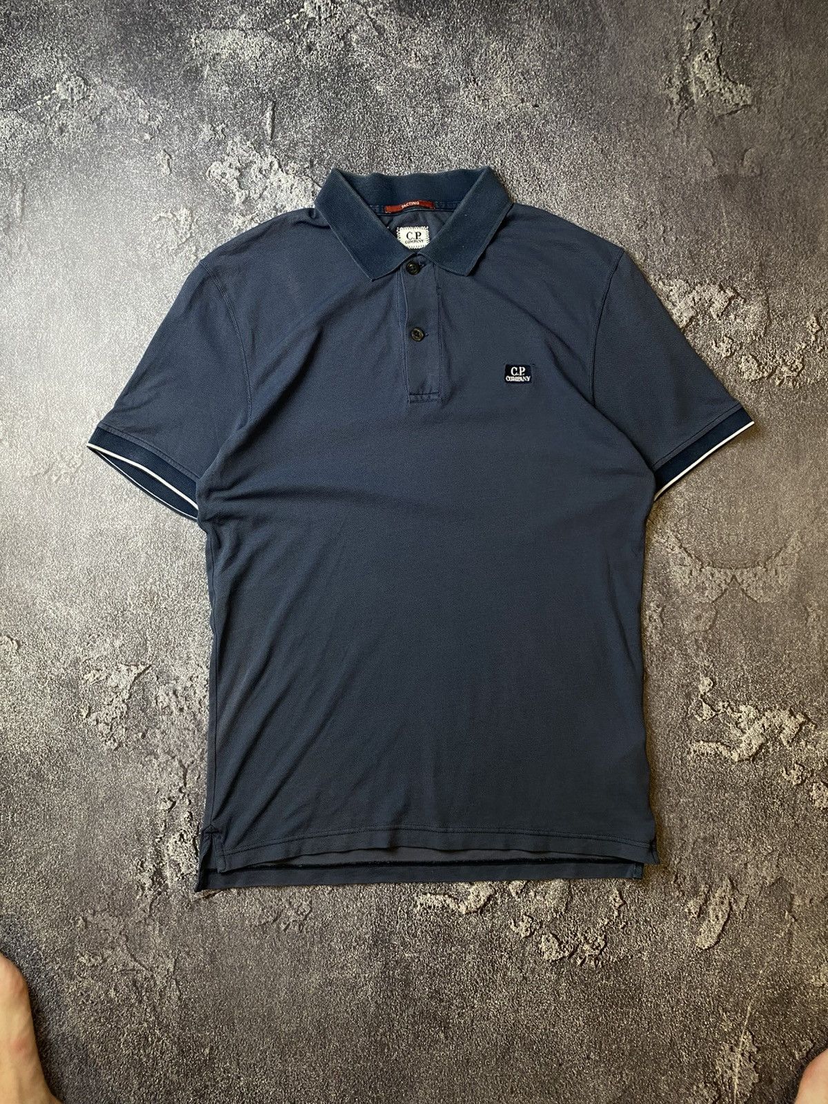 C.P. Company × Vintage Vintage CP Company Logo 90s Polo Shirt Size US S / EU 44-46 / 1 - 1 Thumbnail