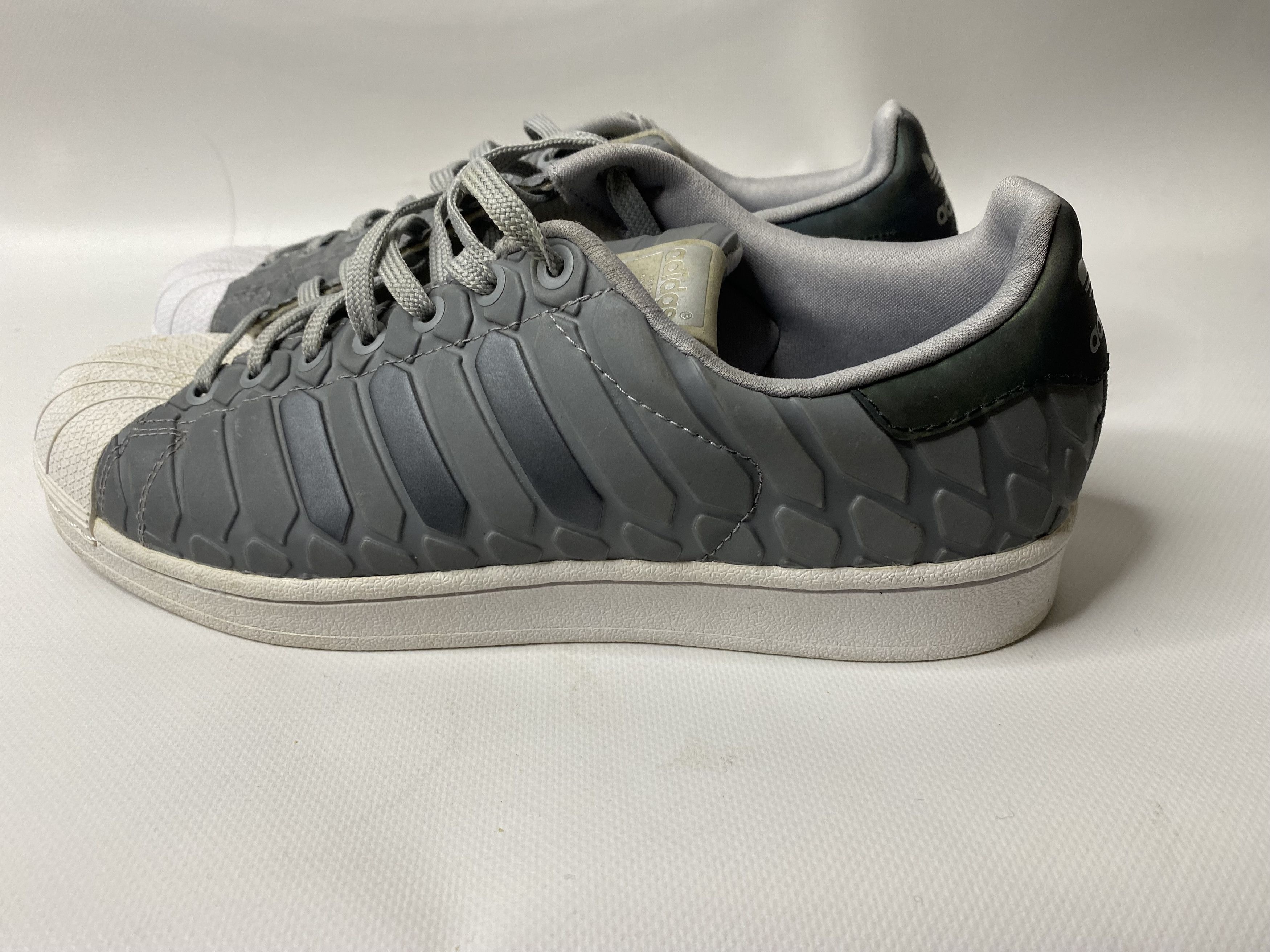 Adidas ADIDAS ORIGINALS SUPERSTAR ONYX GRAY XENO MENS SIZE US 8.5 Size US 8.5 / EU 41-42 - 3 Thumbnail
