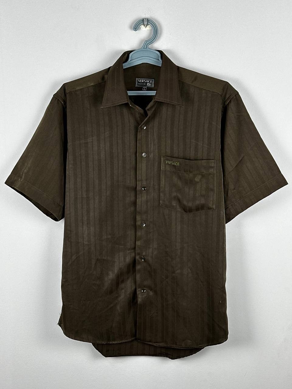 Versace Vintage Versace Classic V2 Shirt Luxury 90s Size US L / EU 52-54 / 3 - 1 Thumbnail