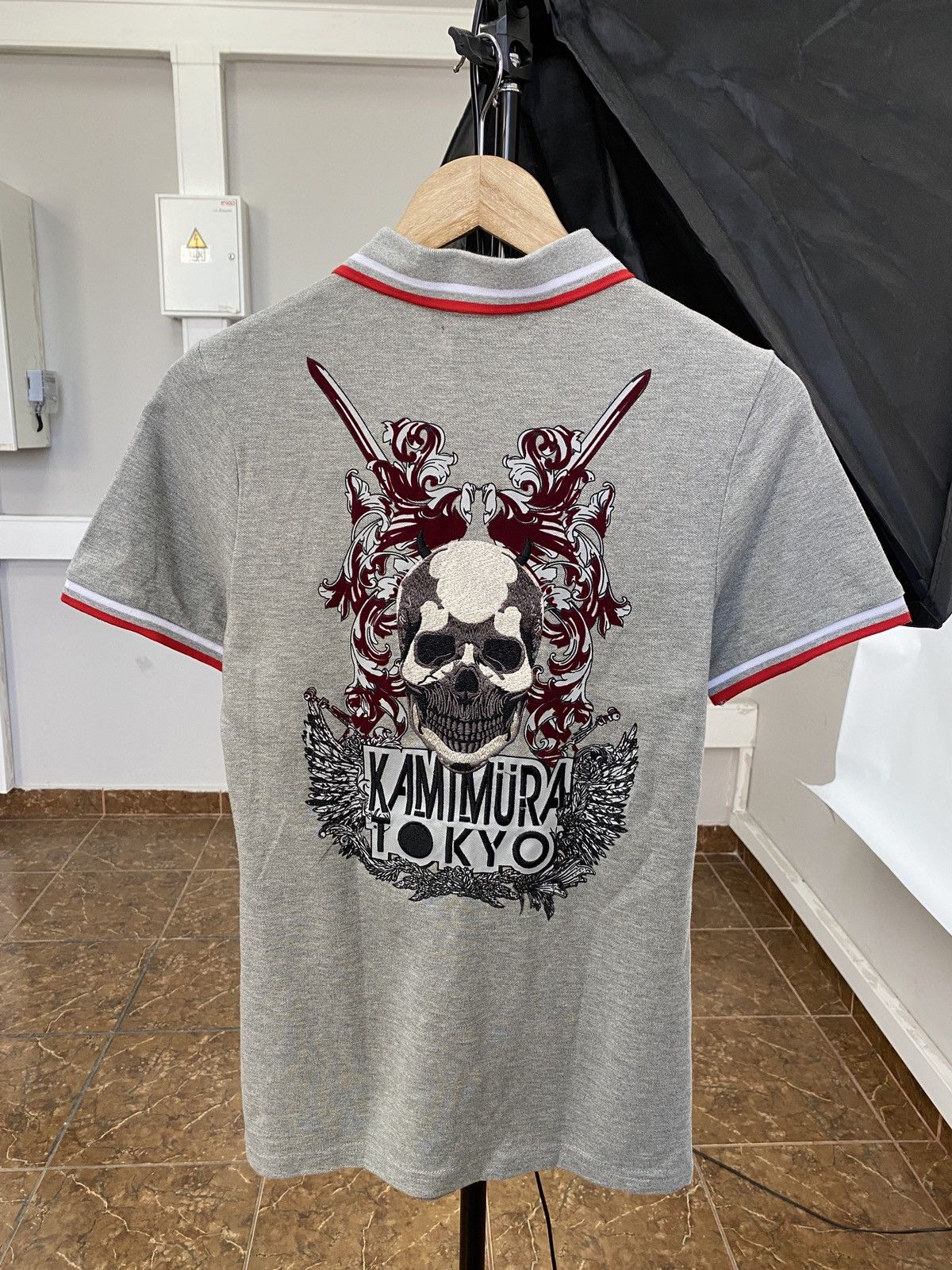 Kamakura 🇯🇵 Y2K Kamimura Tokyo Polo T-Shirt Japan Style kapital Rare Size US M / EU 48-50 / 2 - 1 Thumbnail