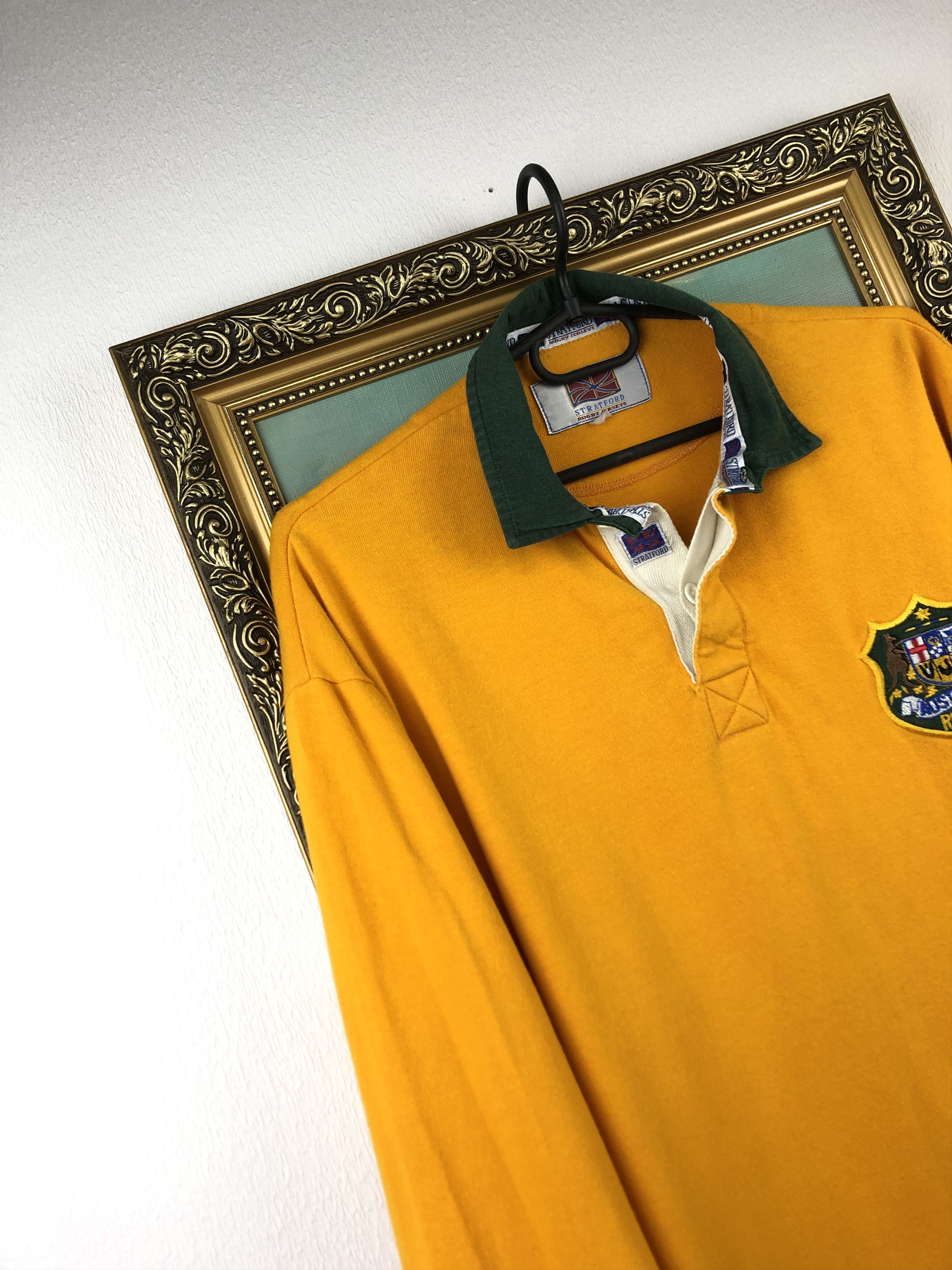 Vintage Vintage Australia Rugby Jersey Shirt Long Sleeve Rare Hype Size US XL / EU 56 / 4 - 6 Thumbnail