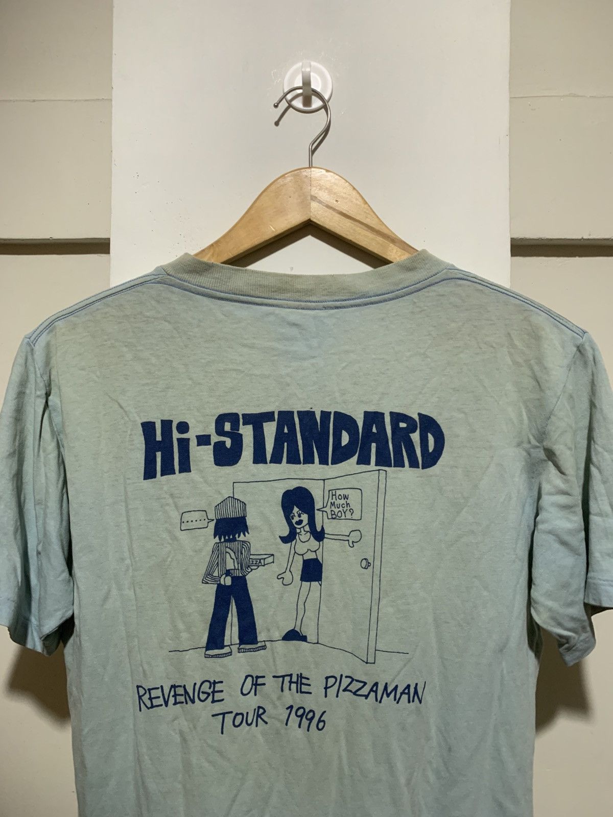 Band Tees Vintage 1996 HI-STANDARD Japanese Punk Rock Hardcore Band Size US M / EU 48-50 / 2 - 12 Thumbnail