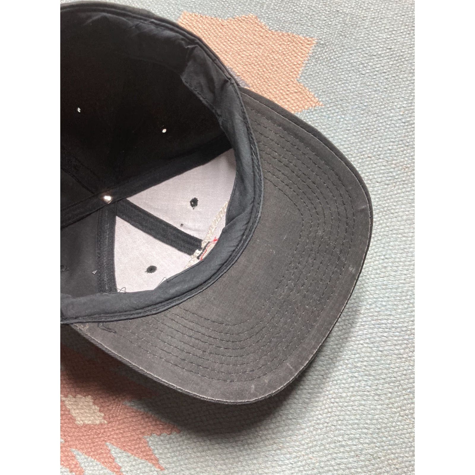 Vintage VINTAGE 90s SnapBack hat cap ohio buckeyes vs Notre dame rose bowl 1996 black Size ONE SIZE - 7 Thumbnail