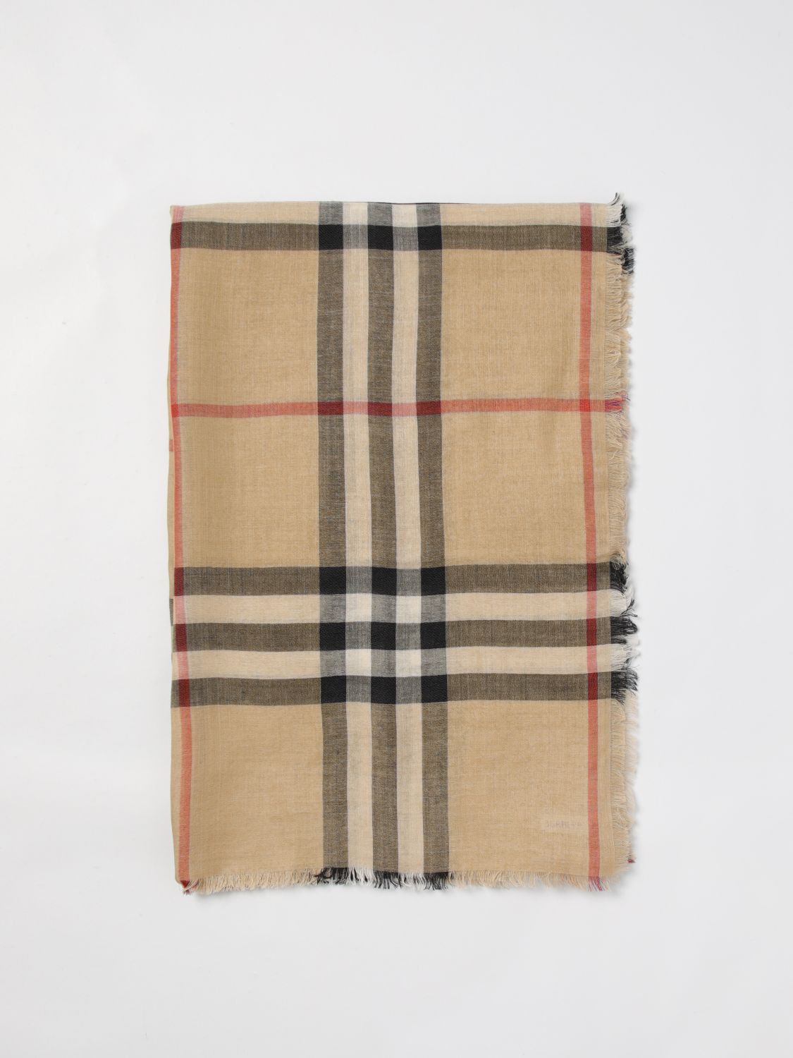 Burberry Burberry Scarf Woman Sand Size ONE SIZE - 1 Thumbnail
