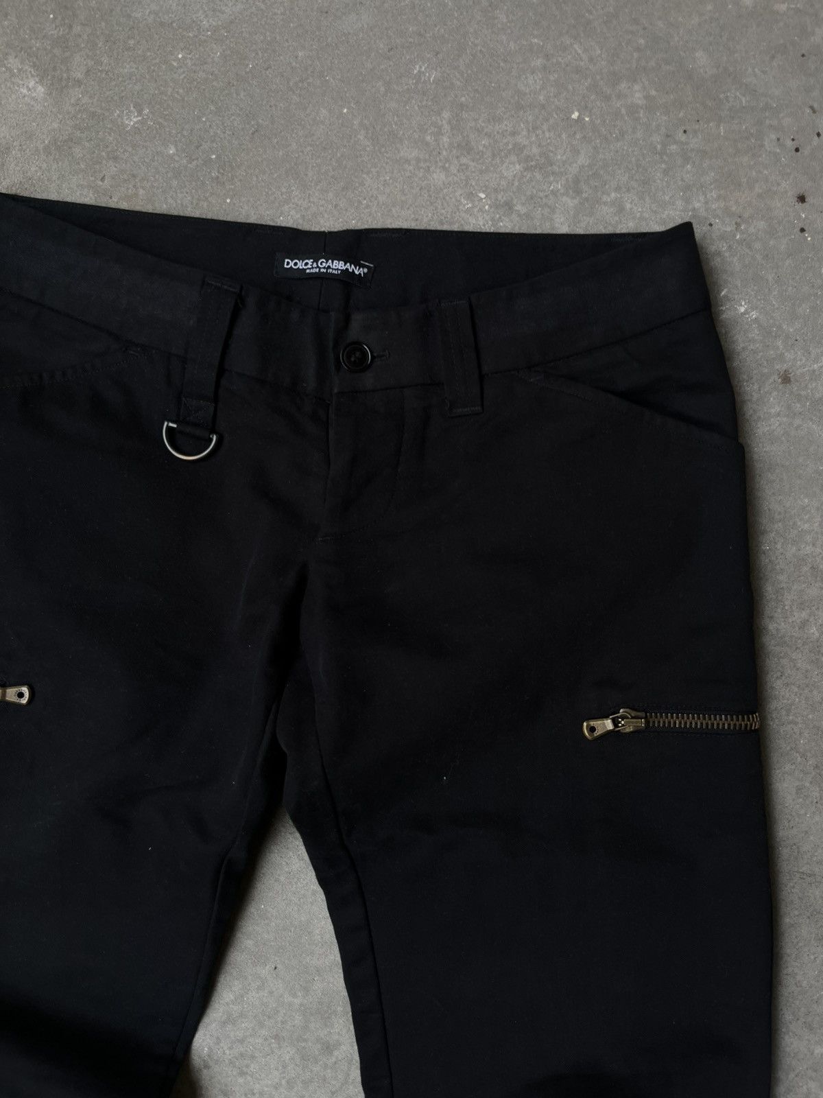 Dolce & Gabbana Dolce&Gabbana AW2003 Biker Buckle Pants Size US 32 / EU 48 - 3 Thumbnail