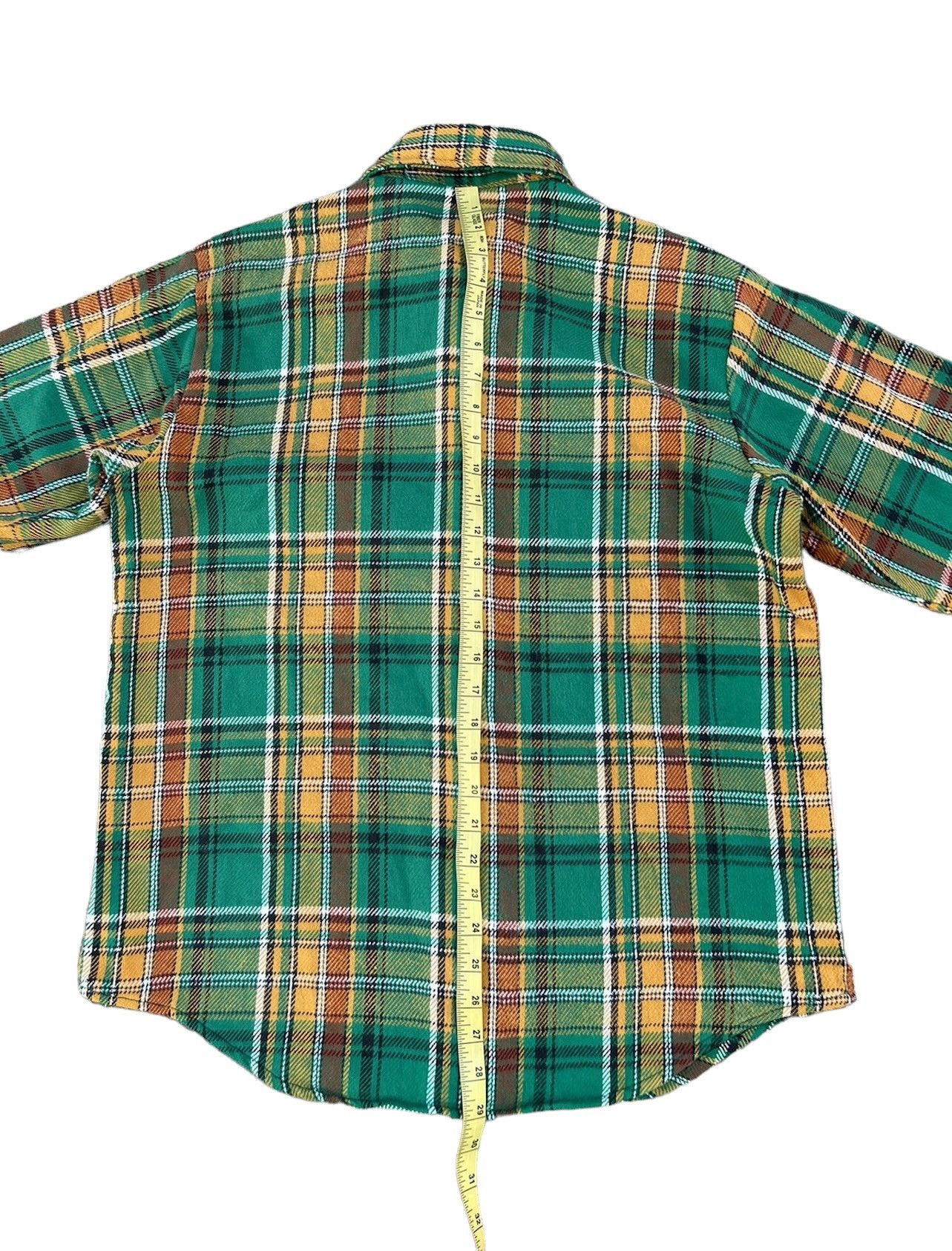 FiveBrother Vintage 60s Five Brother Double Pocket Checks Flannel Shirt Size US M / EU 48-50 / 2 - 5 Thumbnail