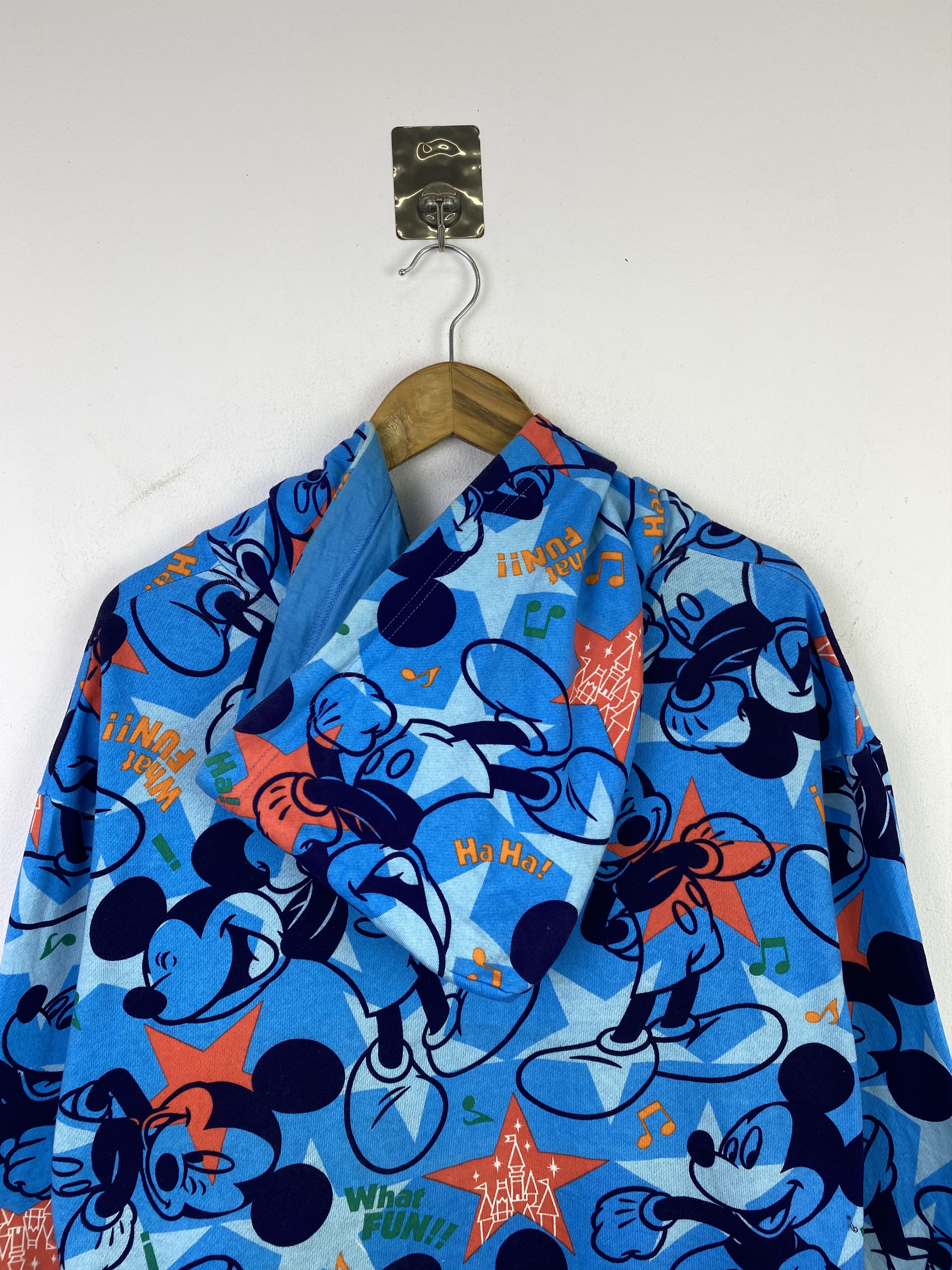 Mickey Mouse Vintage Mickey Mouse All Over Print Zipper Hoodie SH0390 Size US XXL / EU 58 / 5 - 4 Thumbnail