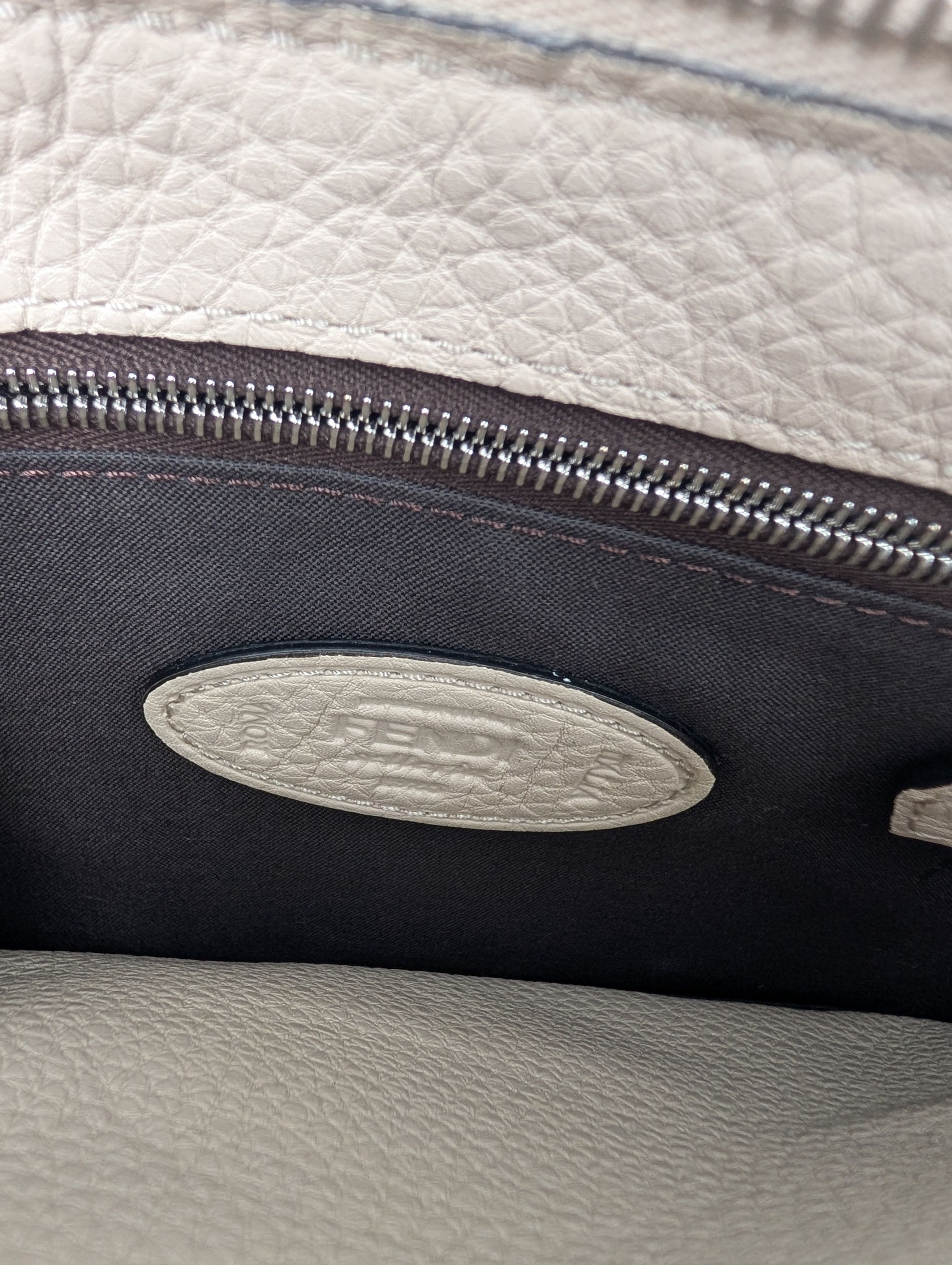 Fendi Fendi Beige Clutch With Pattern Size ONE SIZE - 7 Thumbnail