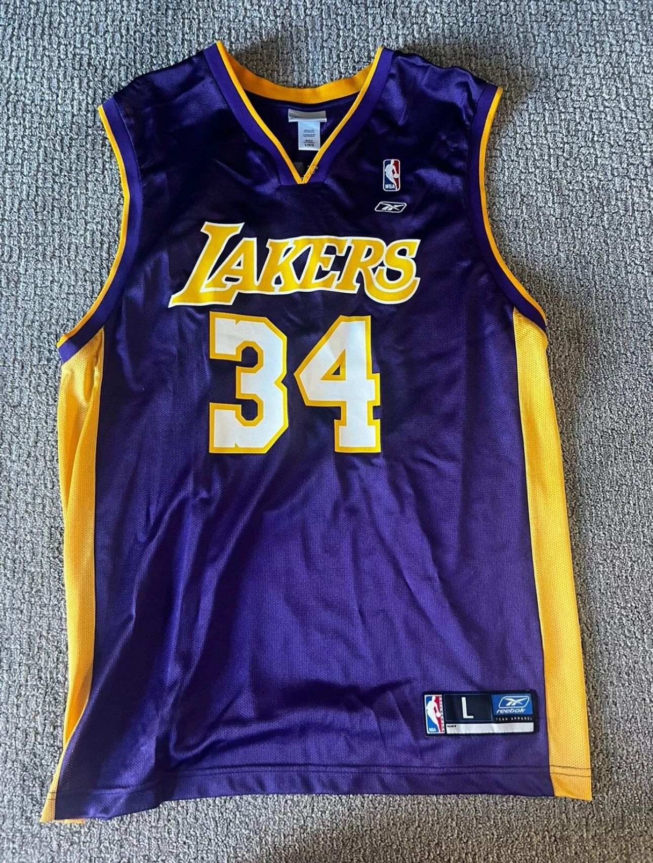 Reebok Lakers Shaquille ONeal Reebok jersey Large Size US L / EU 52-54 / 3 - 1 Thumbnail