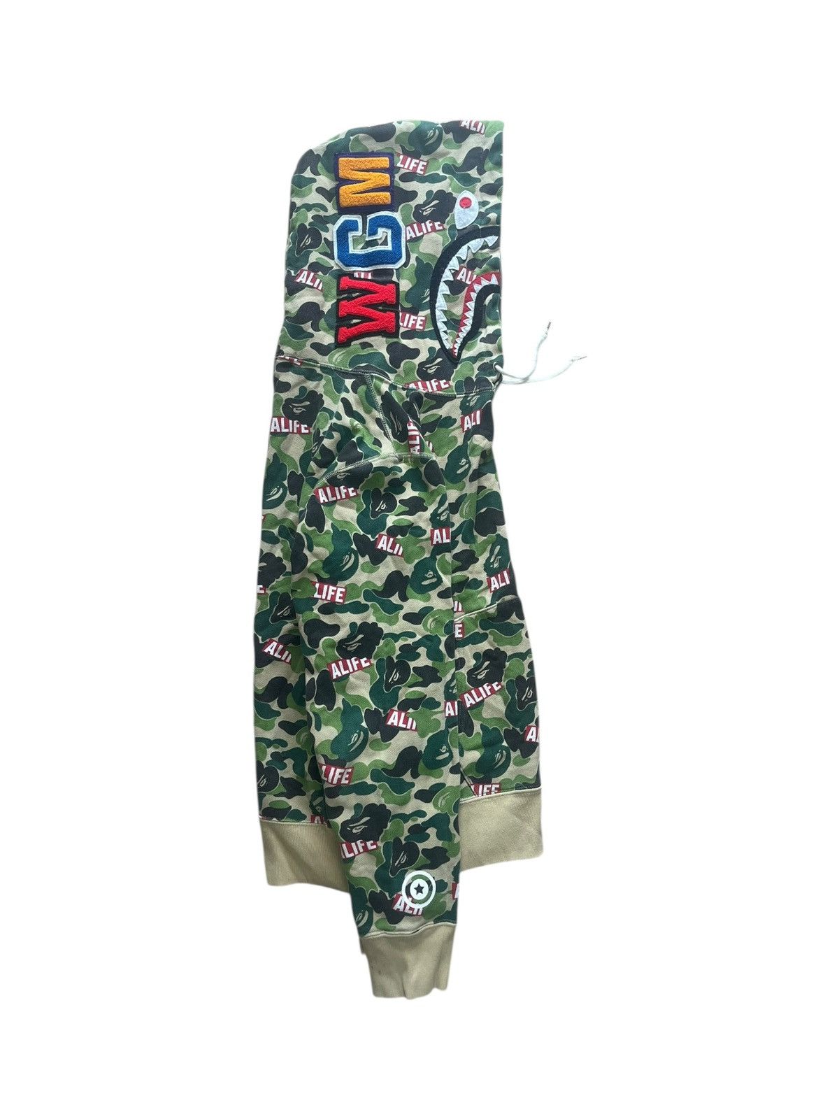 Bape Bape shark full zip wgm camo streetwear japan luxury Size US S / EU 44-46 / 1 - 1 Thumbnail