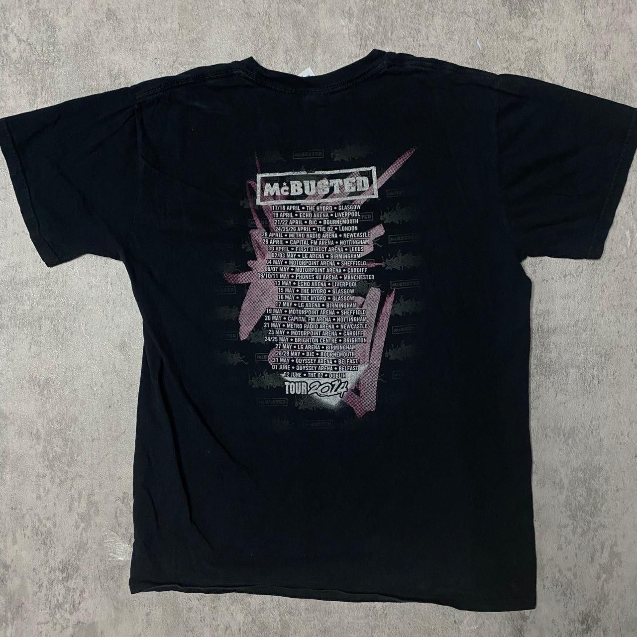 Gildan McBusted 2014 black and red band tee #McBusted Size US M / EU 48-50 / 2 - 4 Thumbnail