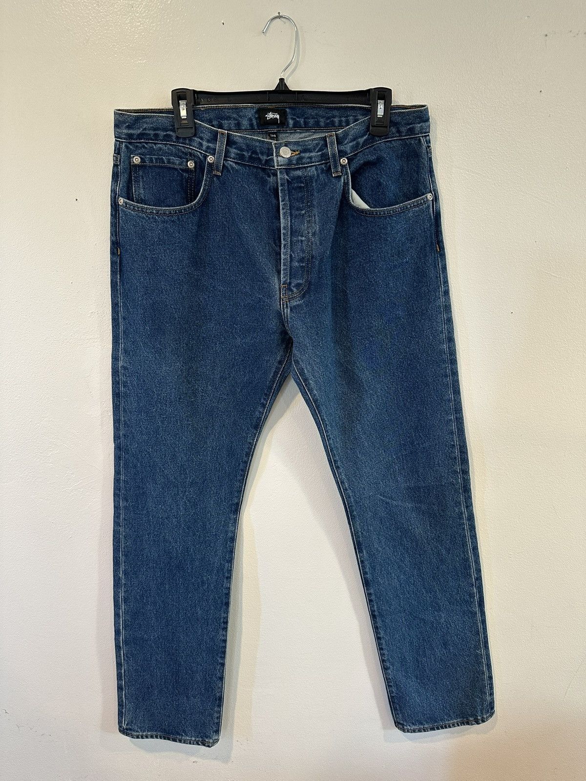 Stussy Stussy x Wales bonner studded denim | Grailed